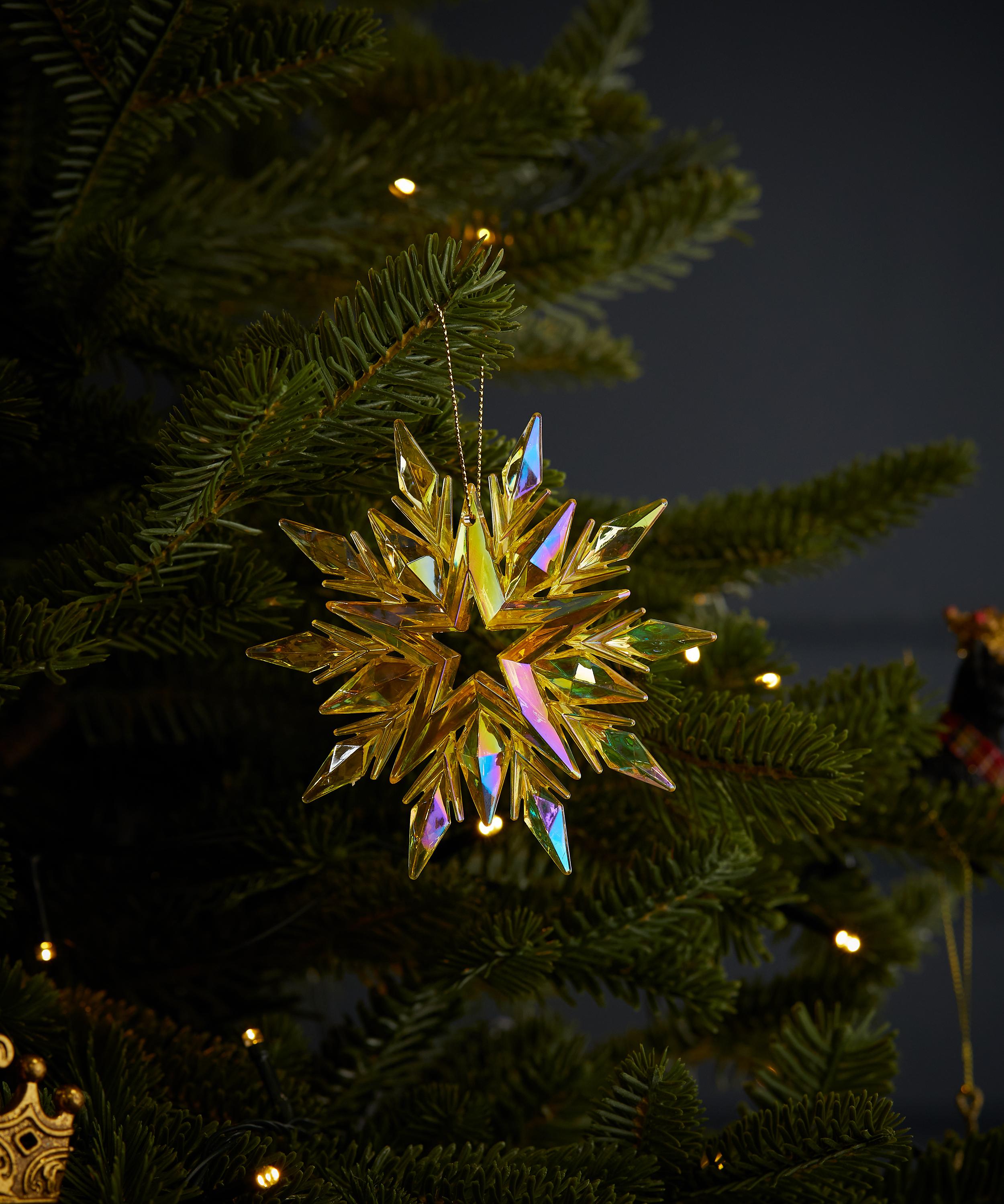 Christmas - Iridescent Starburst Ornament image number 1