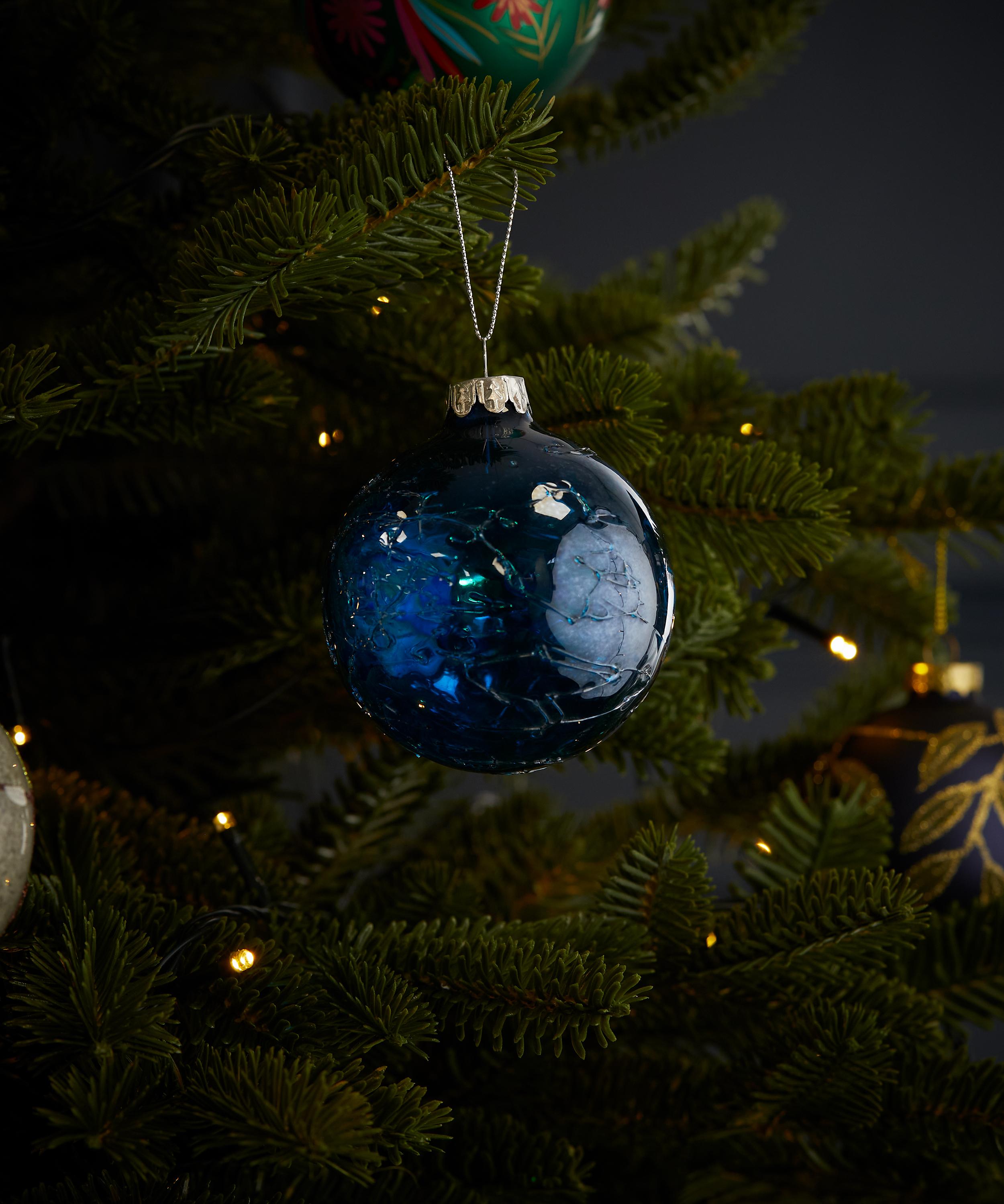 Christmas - Textured Iridescent Bauble image number 1
