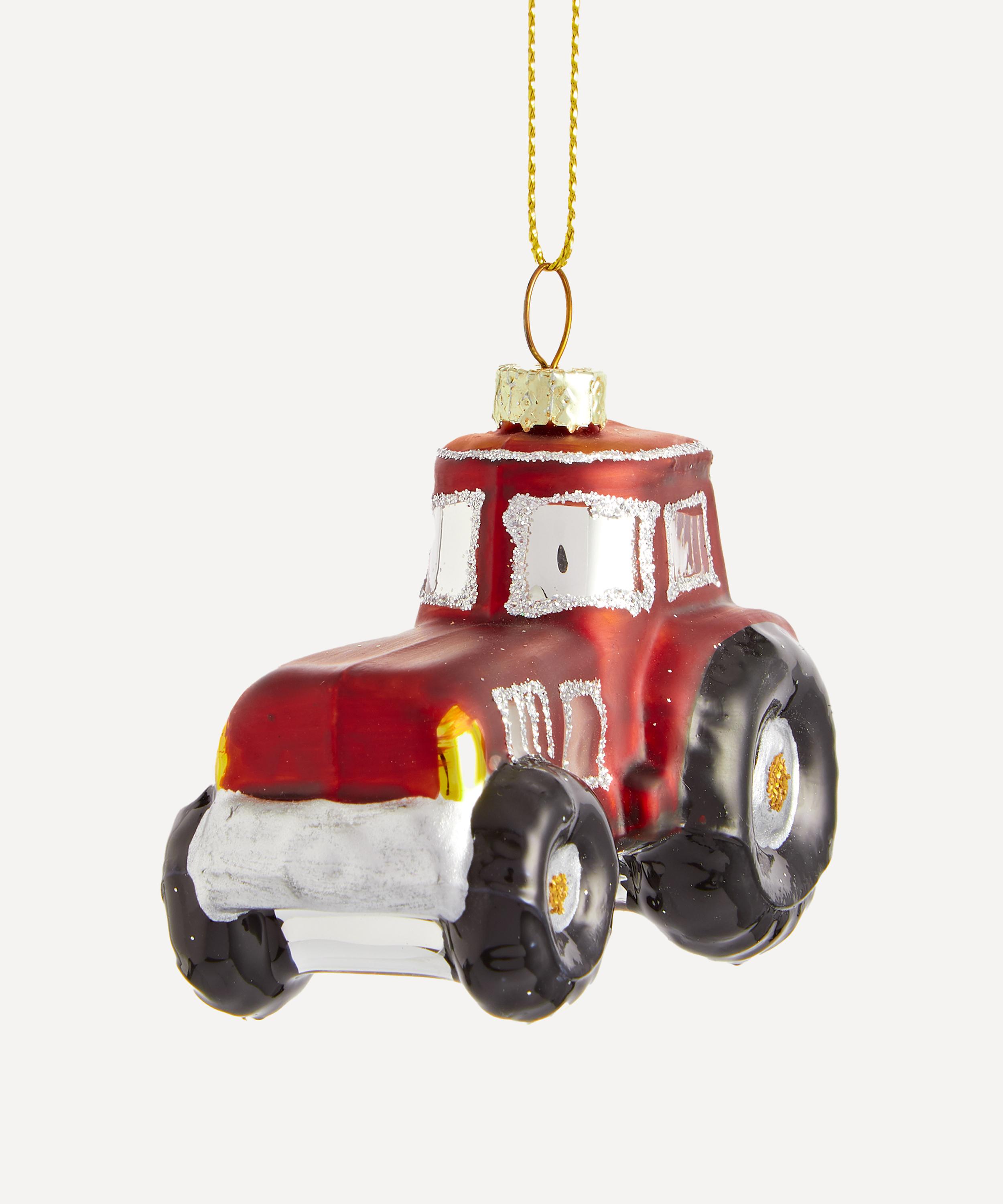 Christmas - Red Tractor Christmas Ornament image number 0