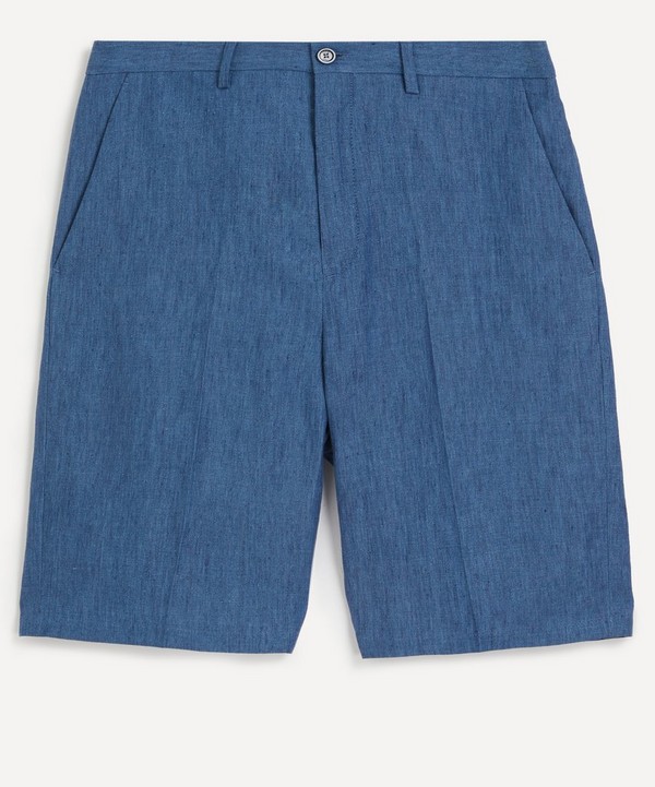 120% Lino - Linen Bermuda Shorts