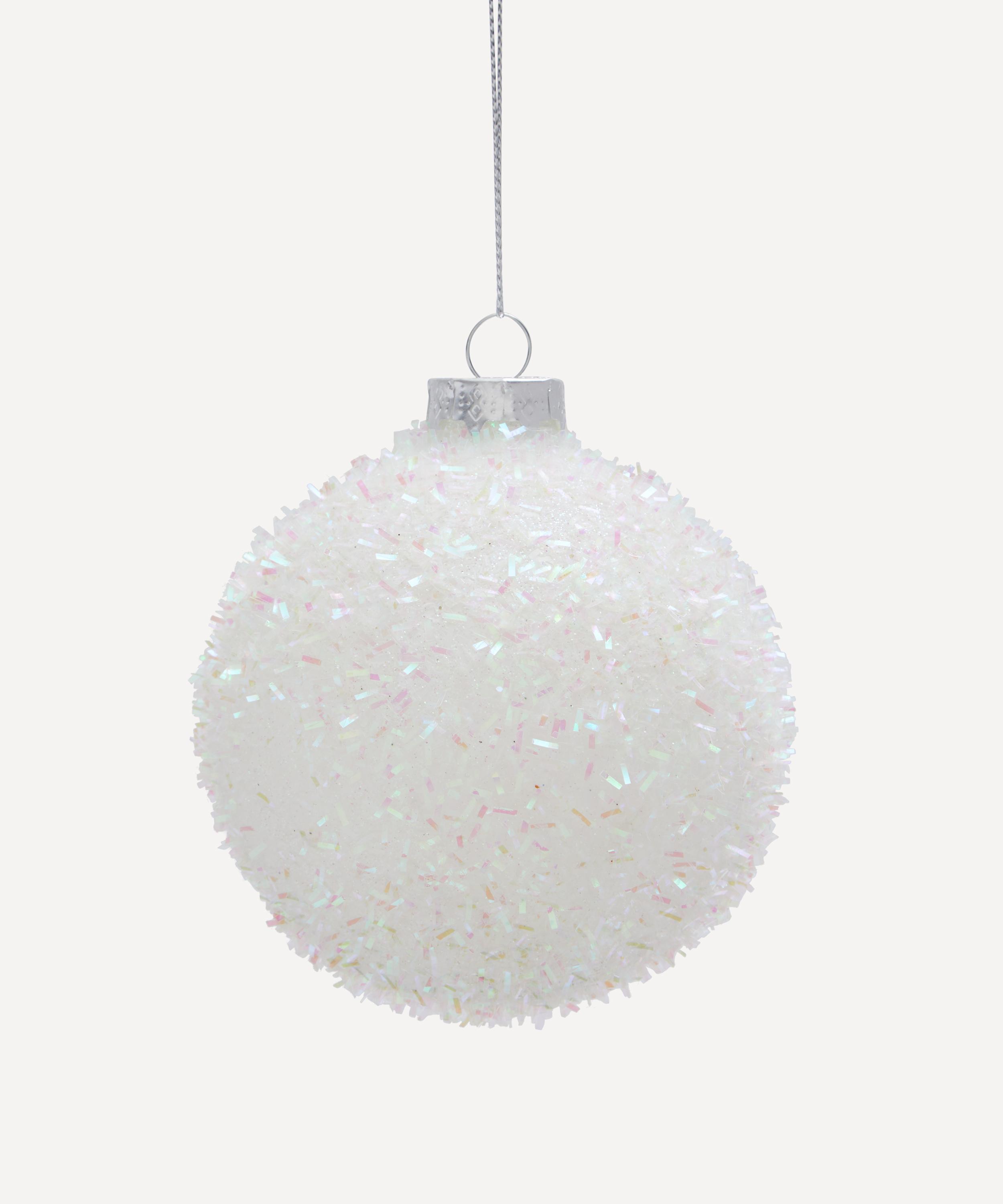 Christmas - Iridescent Tinsel Christmas Bauble image number 0