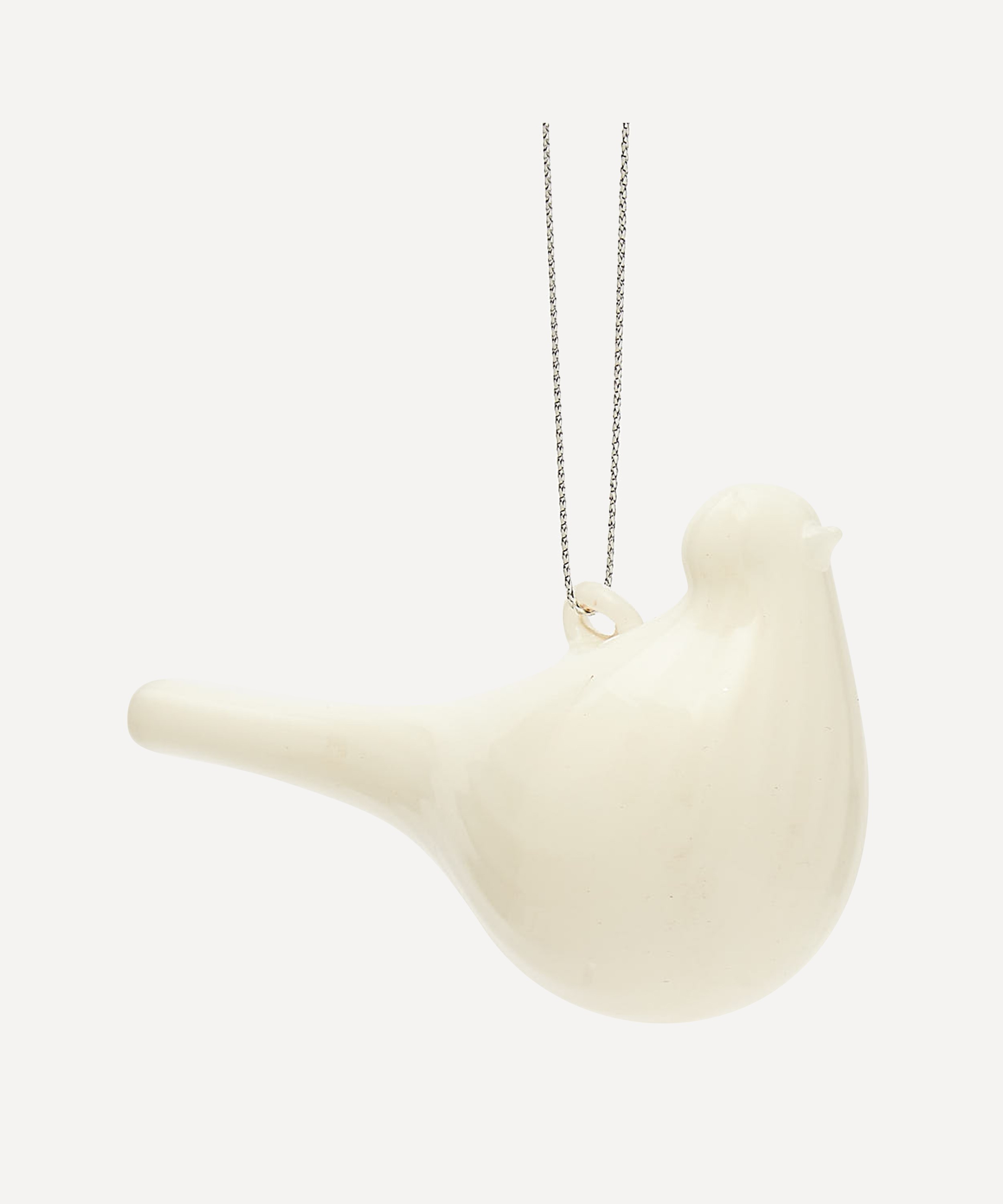 Christmas - White Bird Christmas Ornament