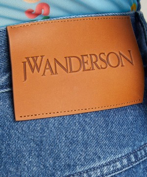 JW Anderson - Cargo Pocket Midi Denim Skirt image number 4