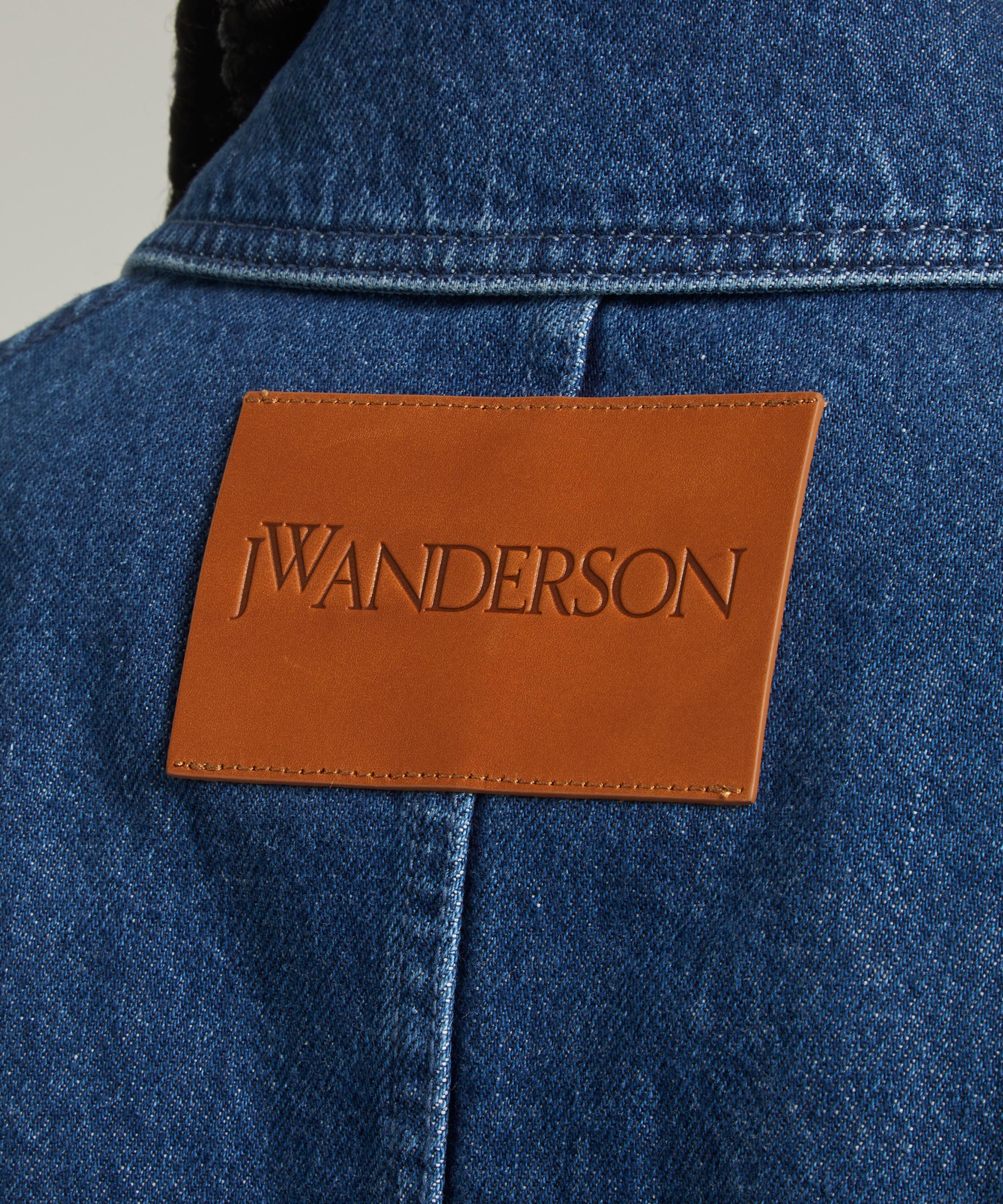 JW Anderson - Tailored Denim Logo Patch Jacket image number 4