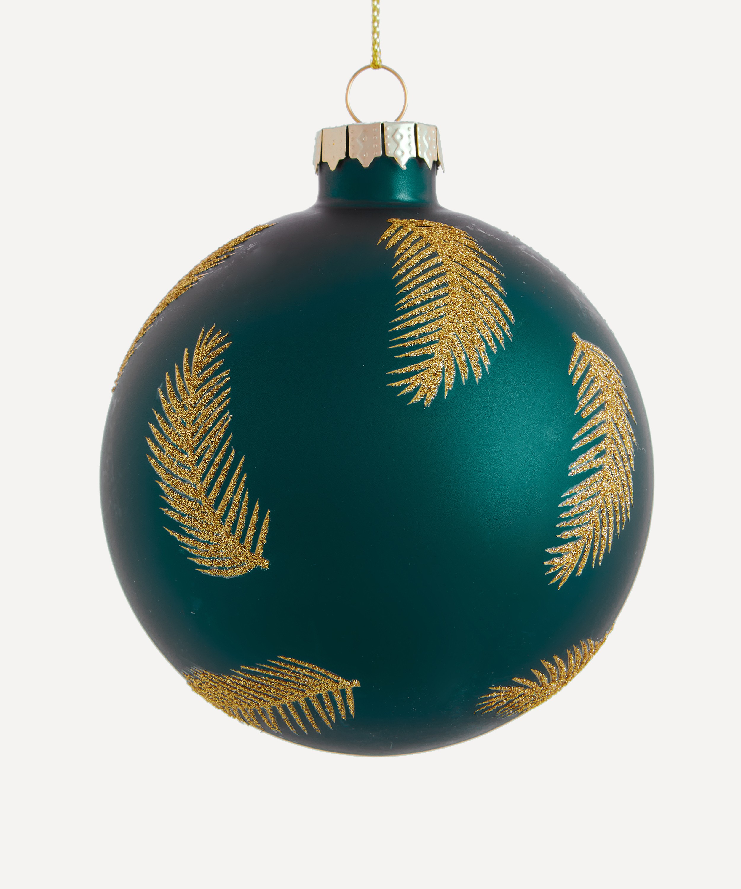 Christmas - Blue Feather Christmas Bauble image number 0