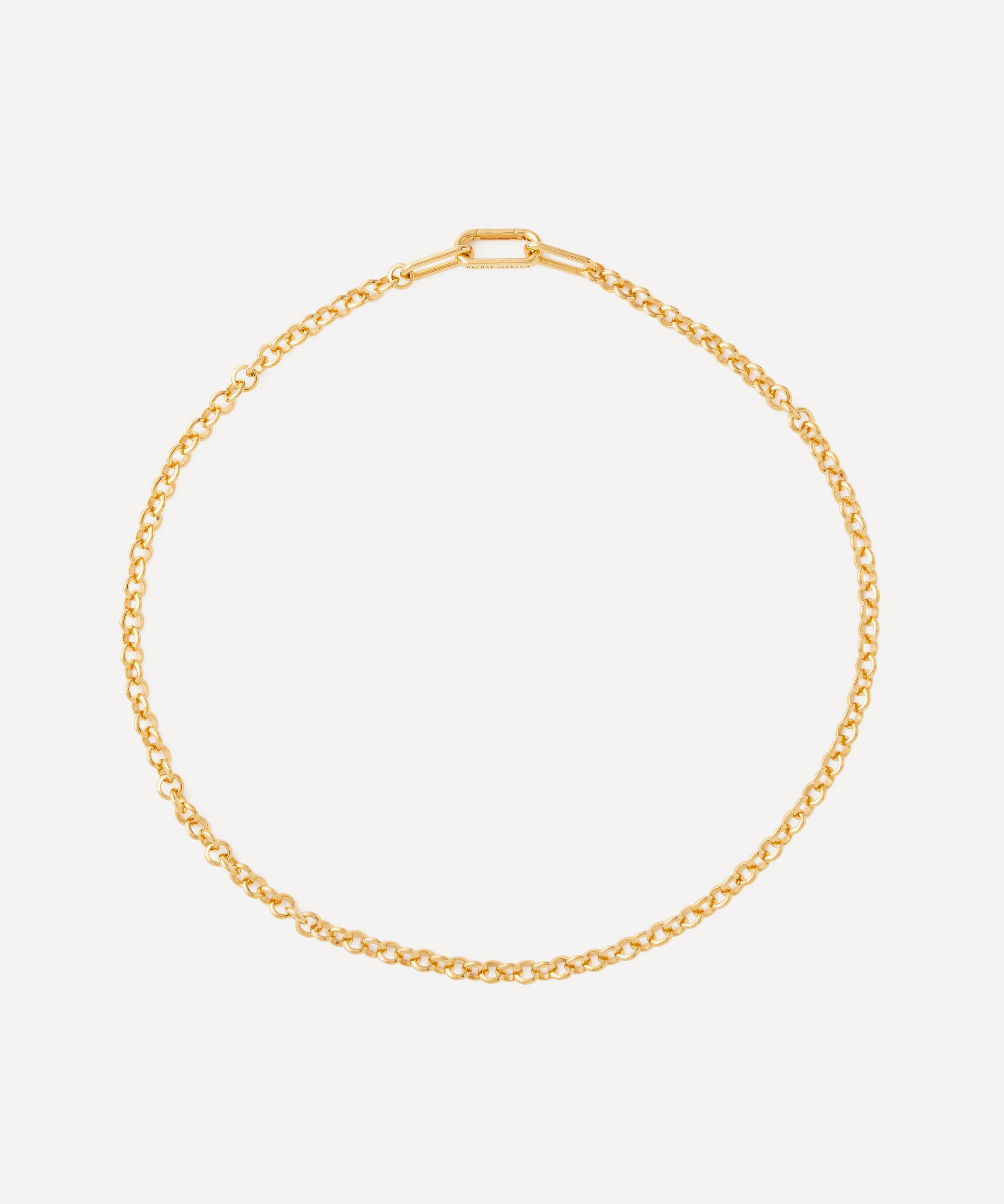 Rachel Jackson - 22ct Gold-Plated Hardware Statement Chain Necklace