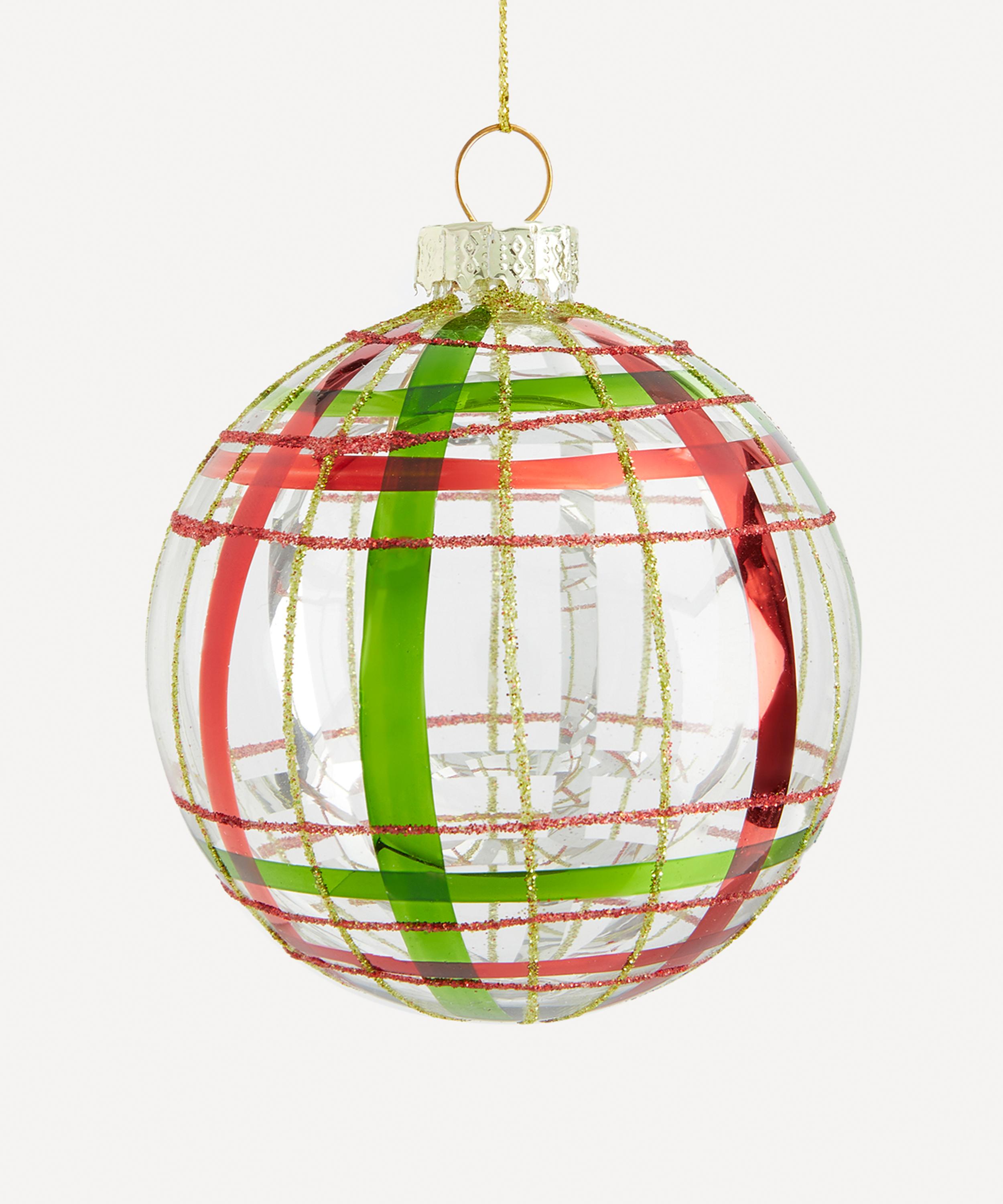 Christmas - Traditional Tartan Christmas Bauble image number 0