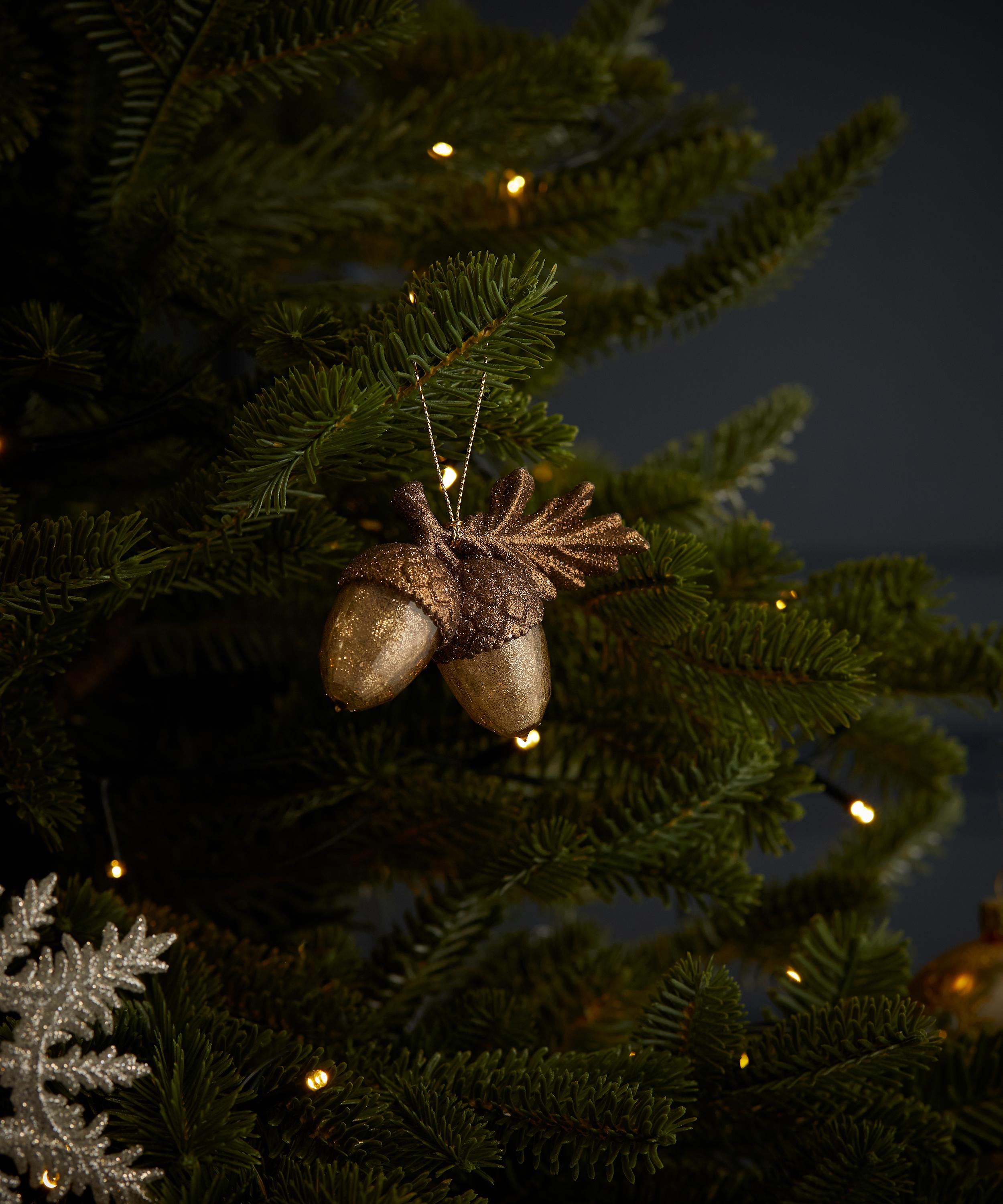 Christmas - Copper Acorns Ornament image number 1