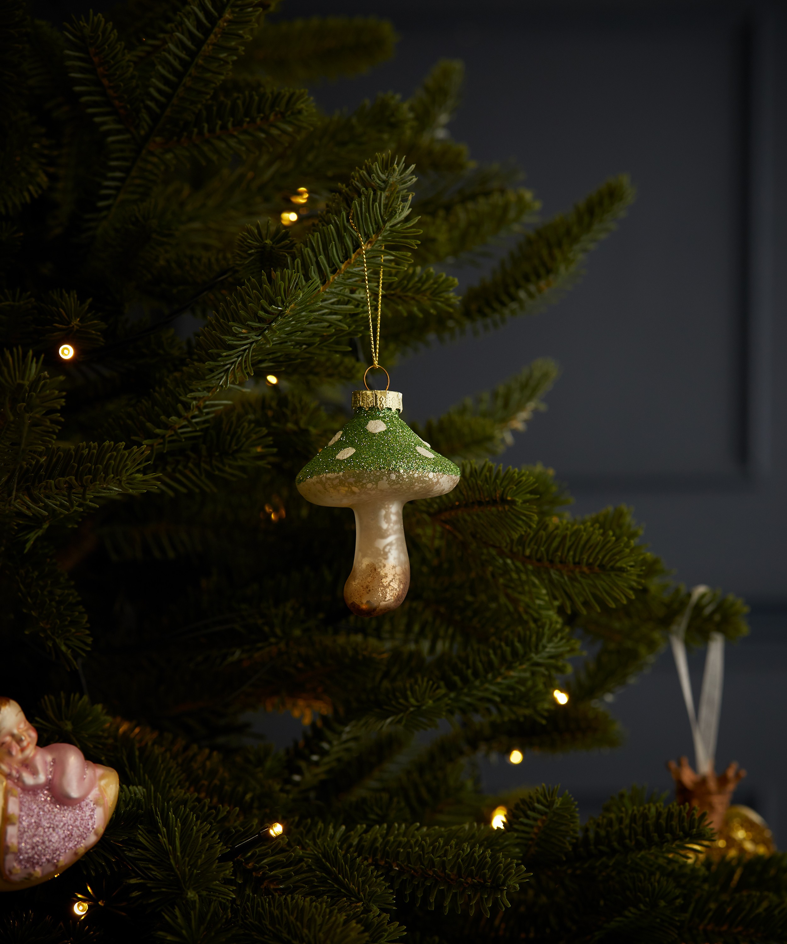 Christmas - Mushroom Christmas Ornament image number 1