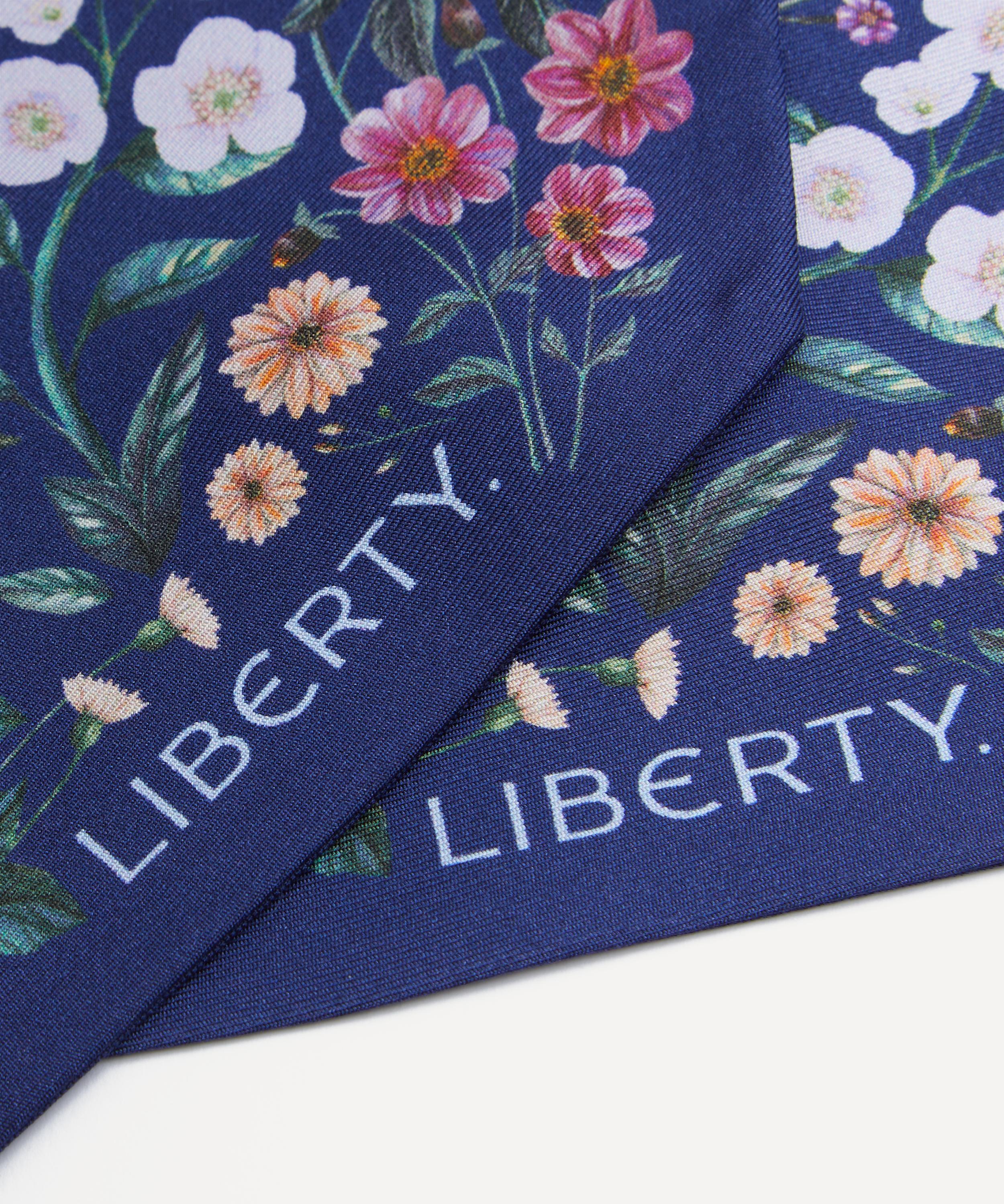 Liberty - Annie Floral 160x8 Silk Scarf image number 3