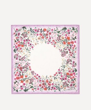 Liberty - Annie Floral 45x45 Silk Scarf image number 0