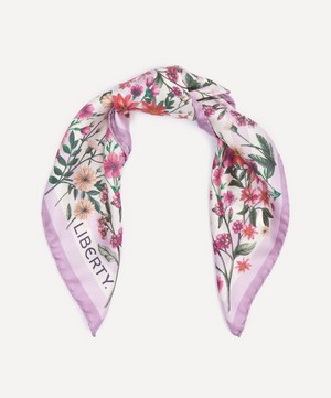 Liberty - Annie Floral 45x45 Silk Scarf image number 2