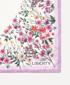 Liberty - Annie Floral 45x45 Silk Scarf image number 3