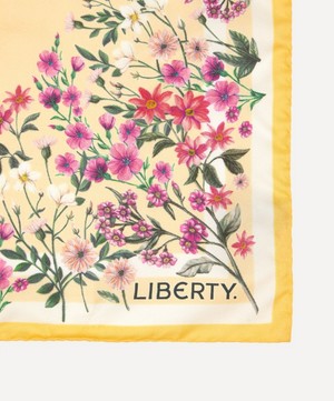 Liberty - Annie Floral 45x45 Silk Scarf image number 3