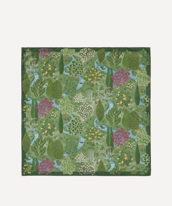 Liberty - Persian Gardens 90x90 Silk Scarf image number null