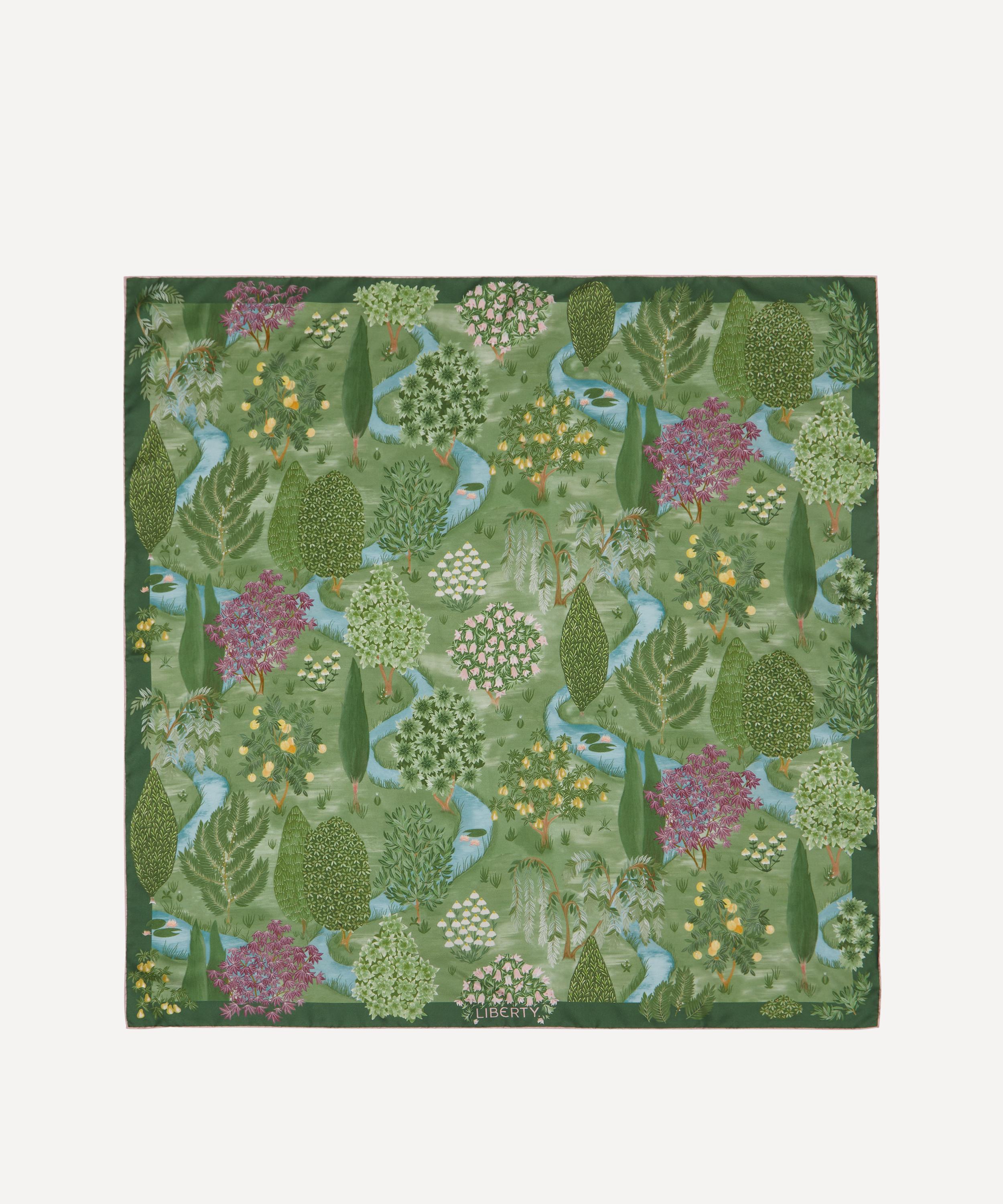 Liberty - Persian Gardens 90x90 Silk Scarf