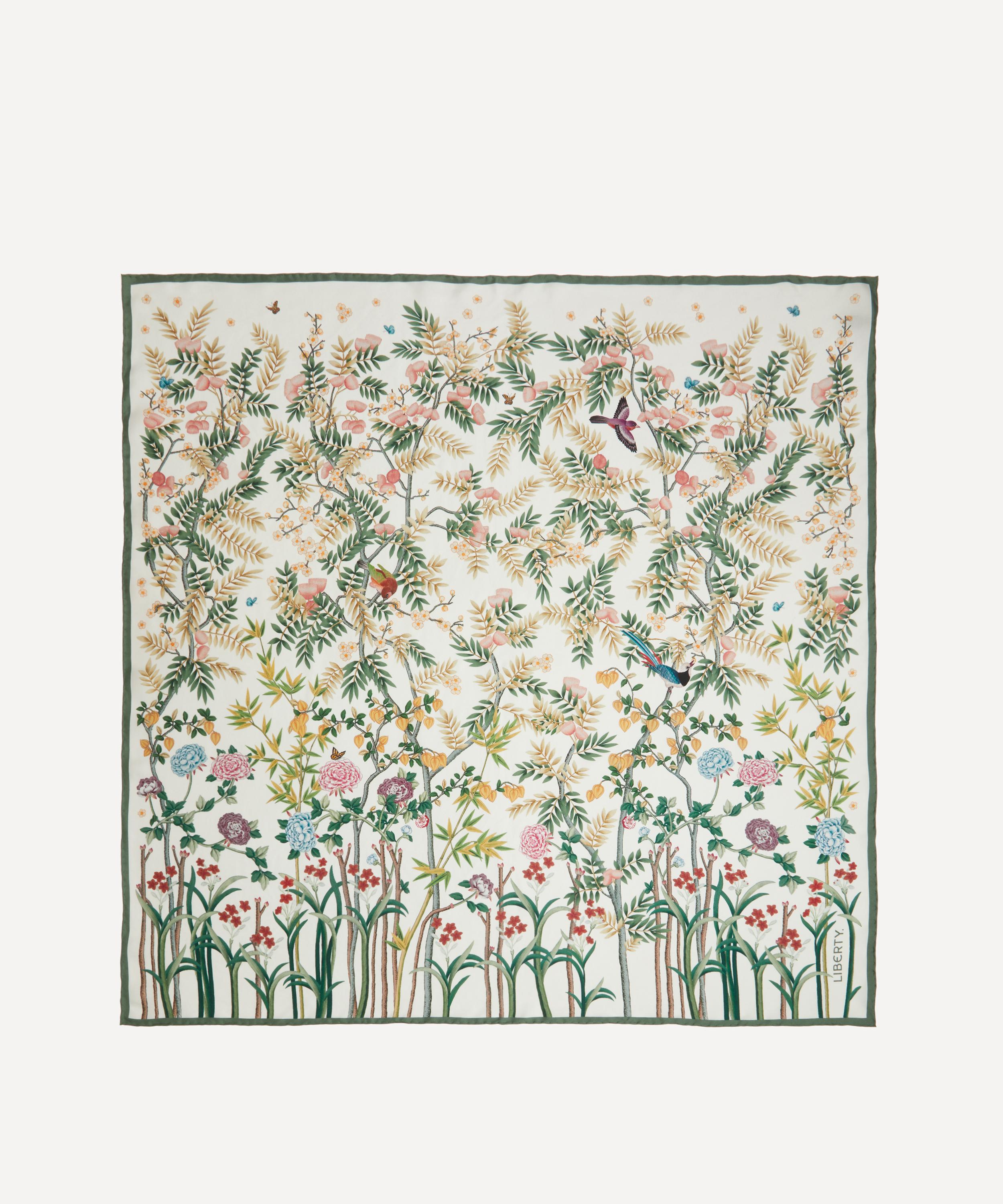 Liberty - Silk Tree Trellis 90x90 Silk Scarf