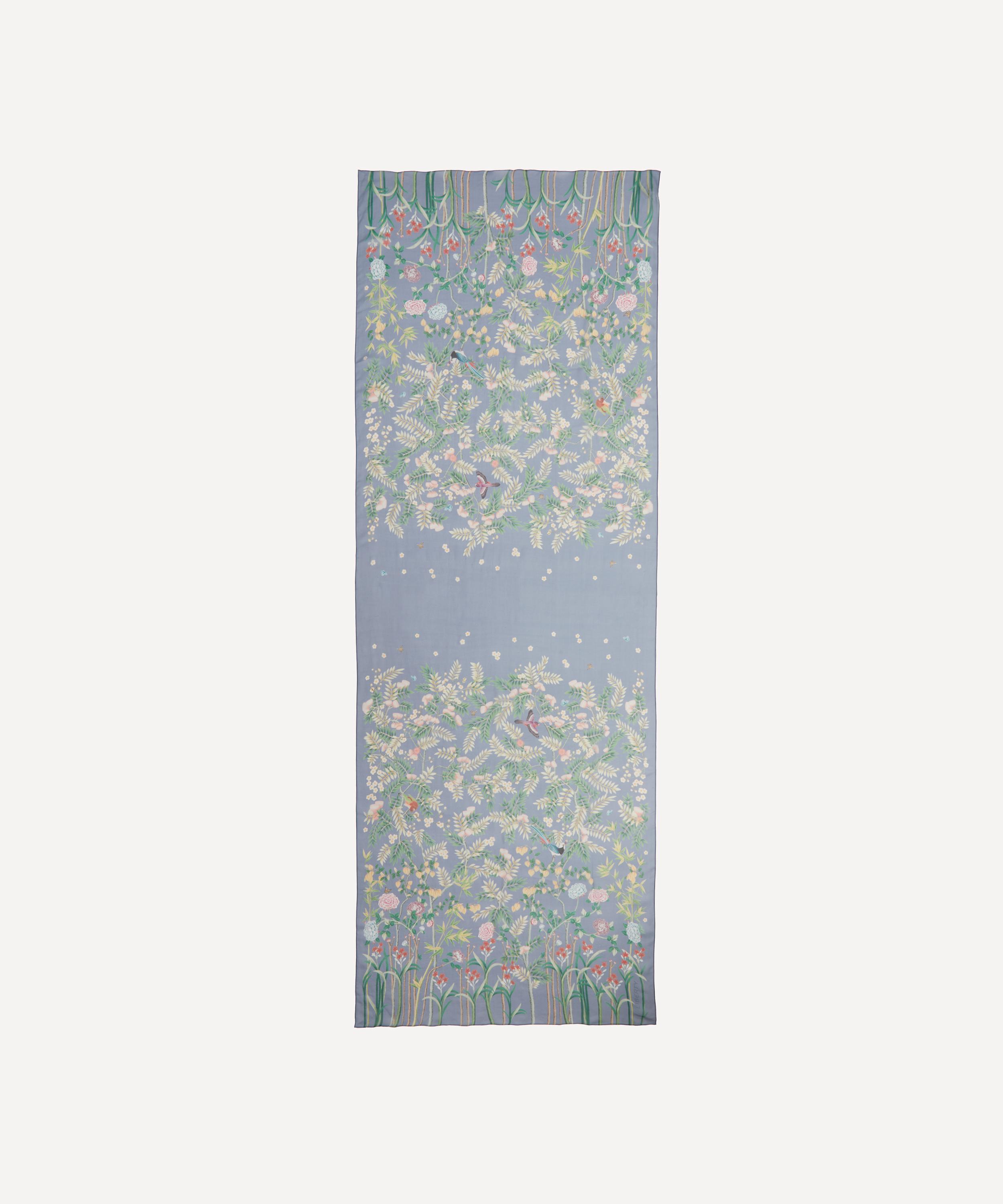 Liberty - Silk Tree Trellis 200x70 Chiffon Scarf image number 0