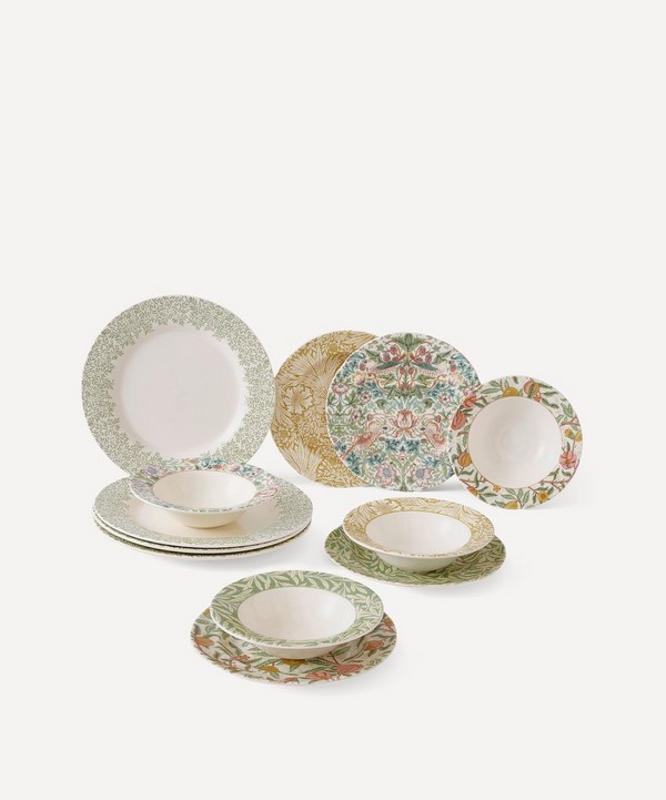 Spode - x Morris and Co. Dinner Set of 12