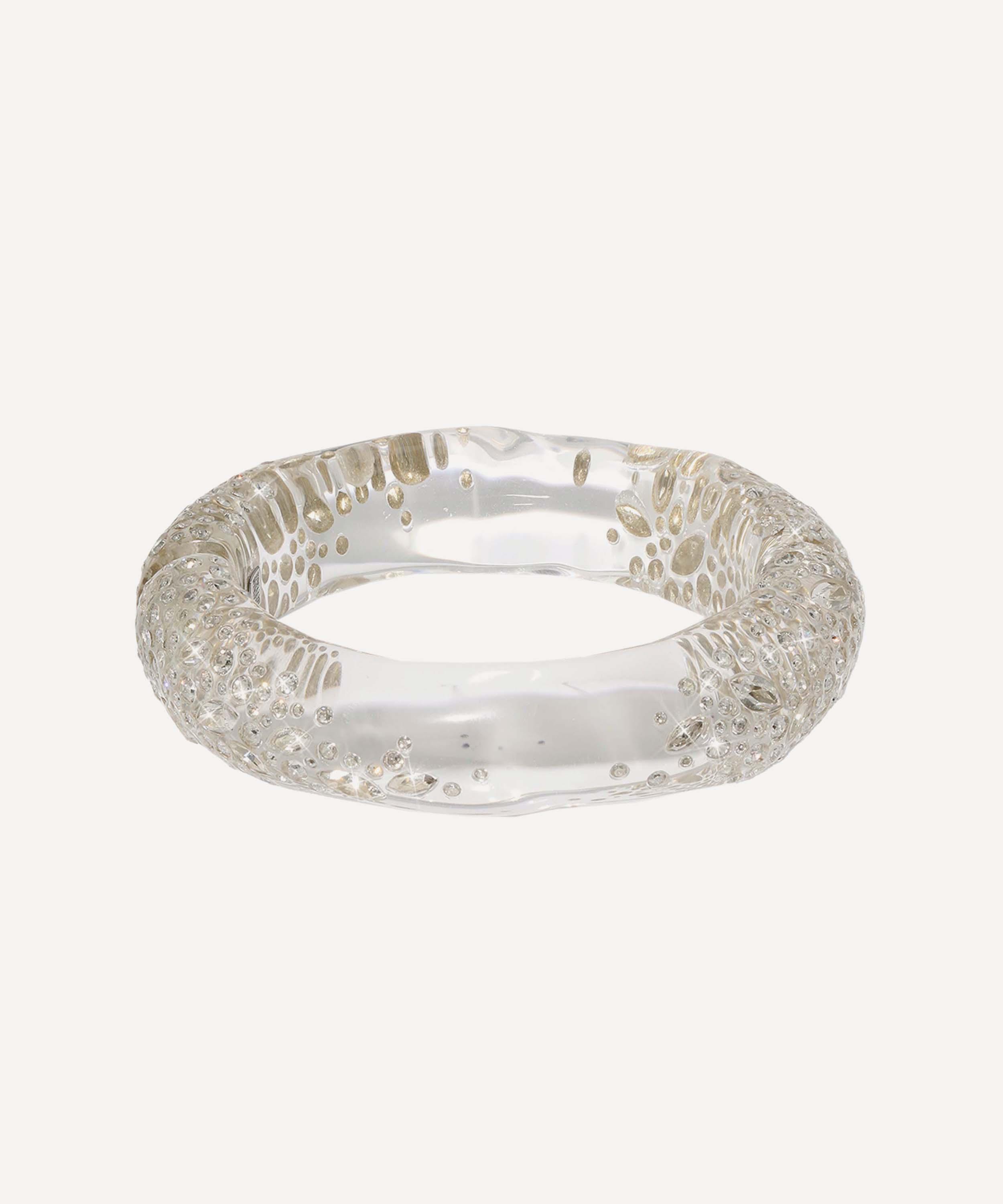 Alexis Bittar - Confetti Crystal Lucite Bangle Bracelet image number 0