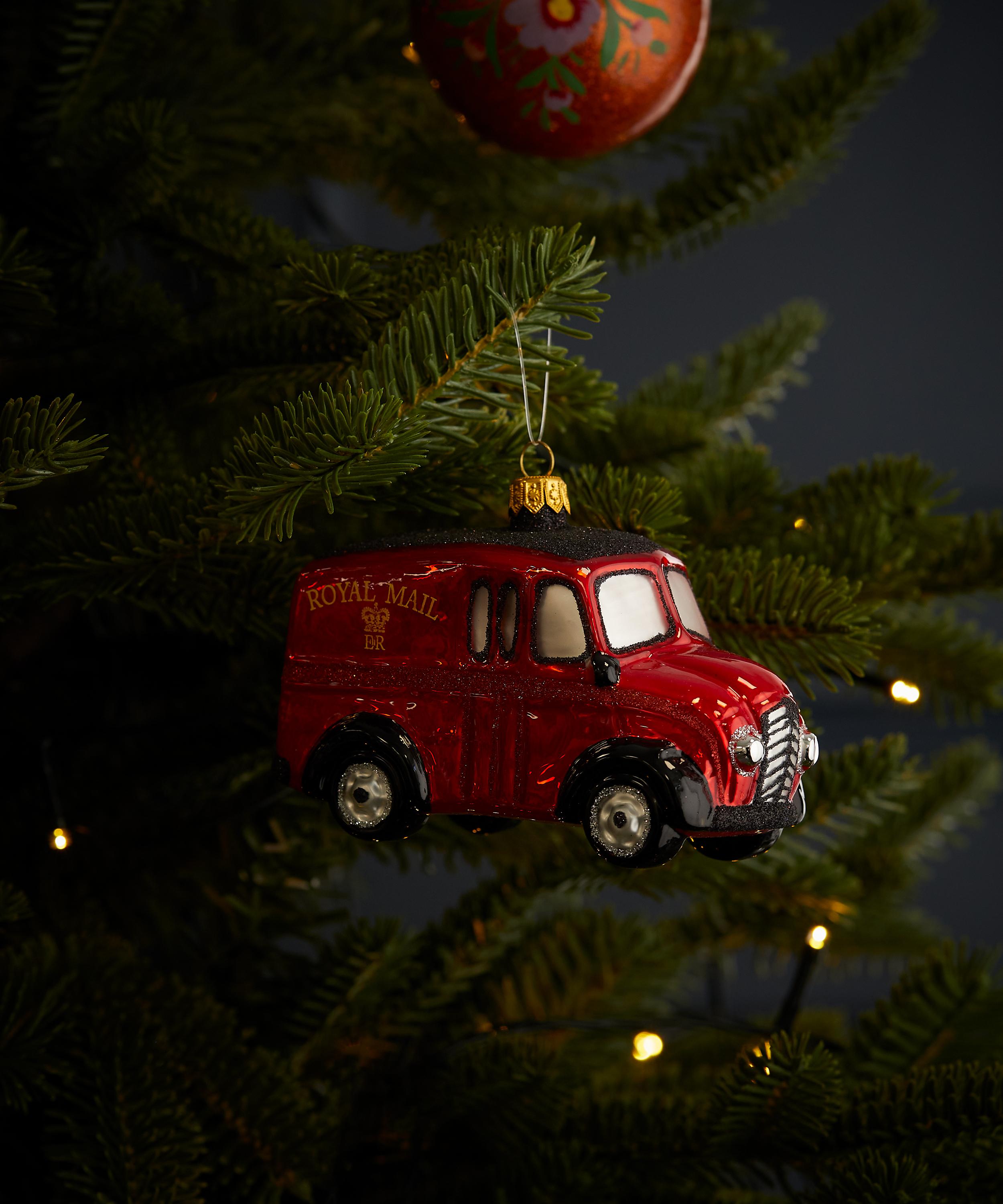 Christmas - Royal Mail Truck Tree Ornament image number 1