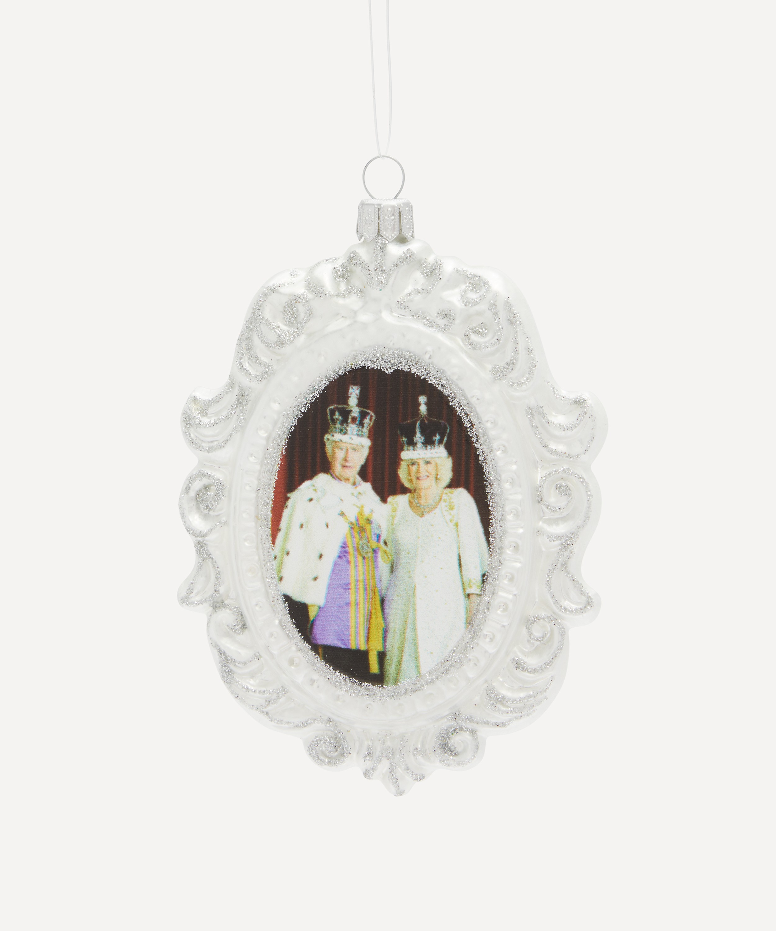 Christmas - Charles and Camilla Tree Ornament image number 0