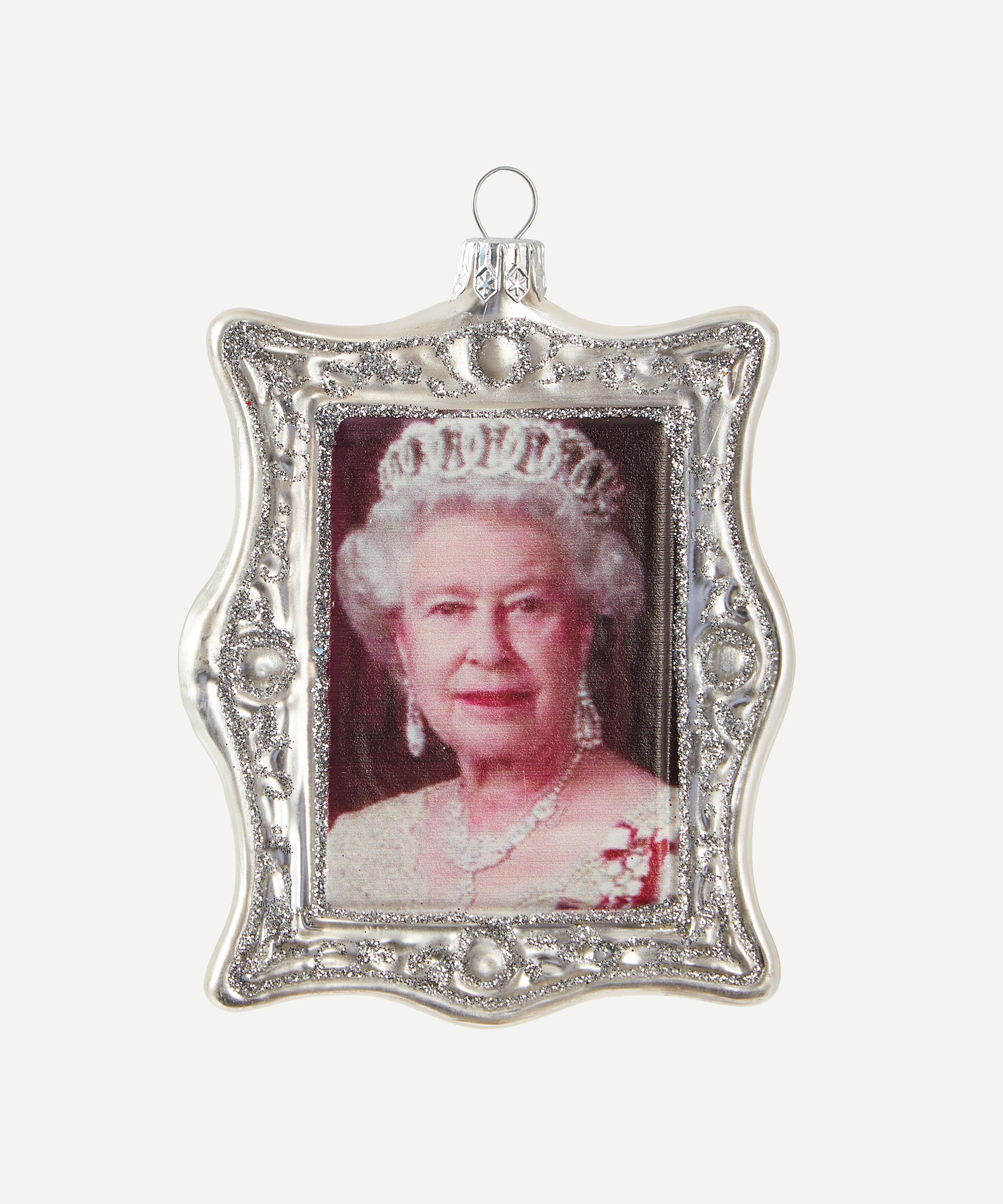 Christmas - Queen Elizabeth II Tree Ornament image number 0