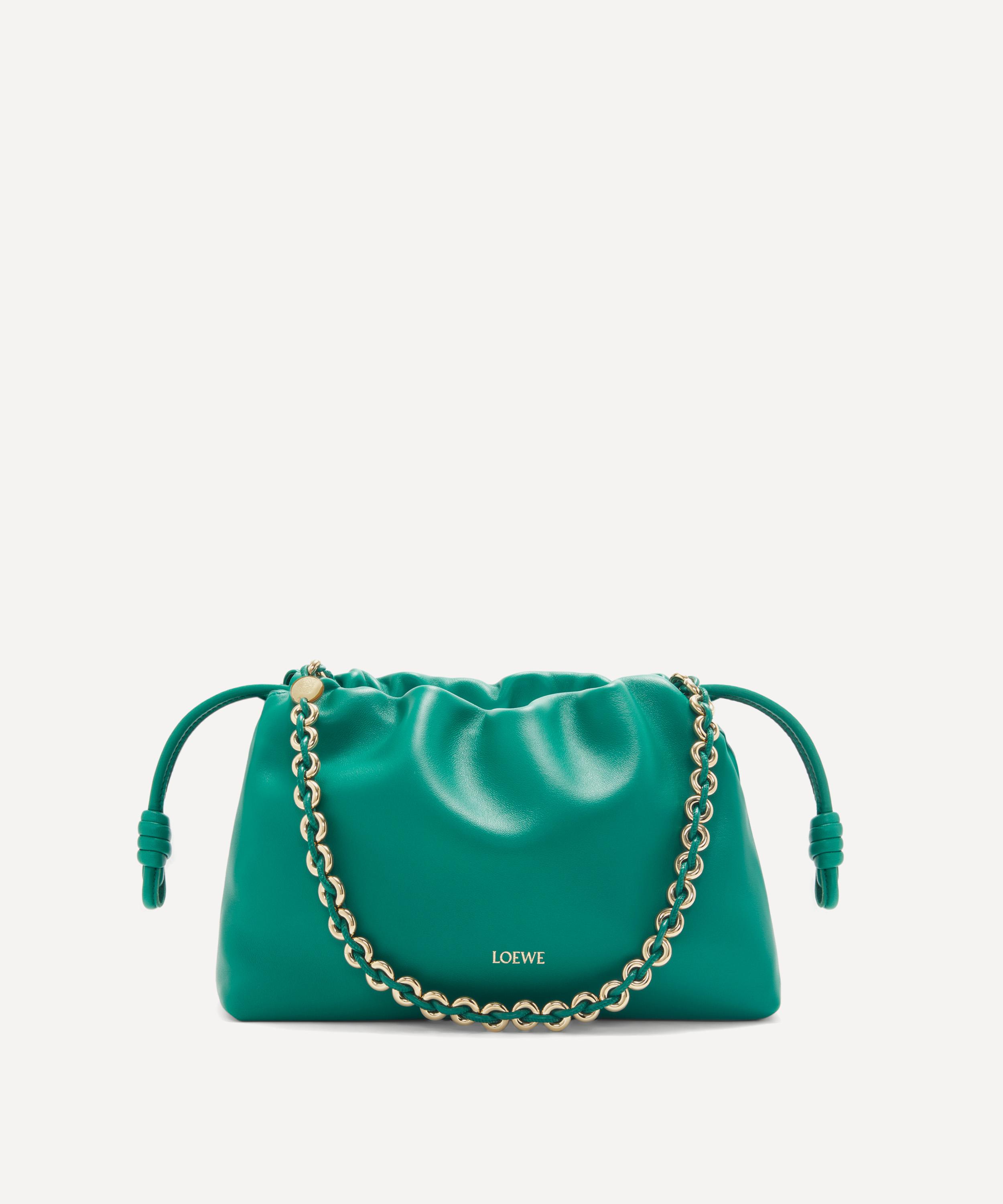 Loewe - Flamenco Leather Clutch Bag image number 0