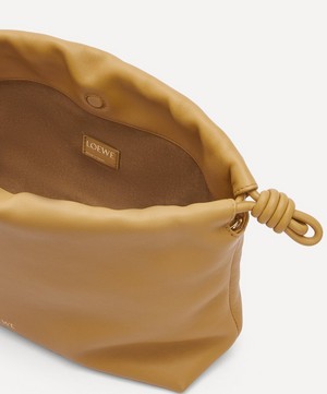 Loewe - Flamenco Leather Clutch Bag image number 7