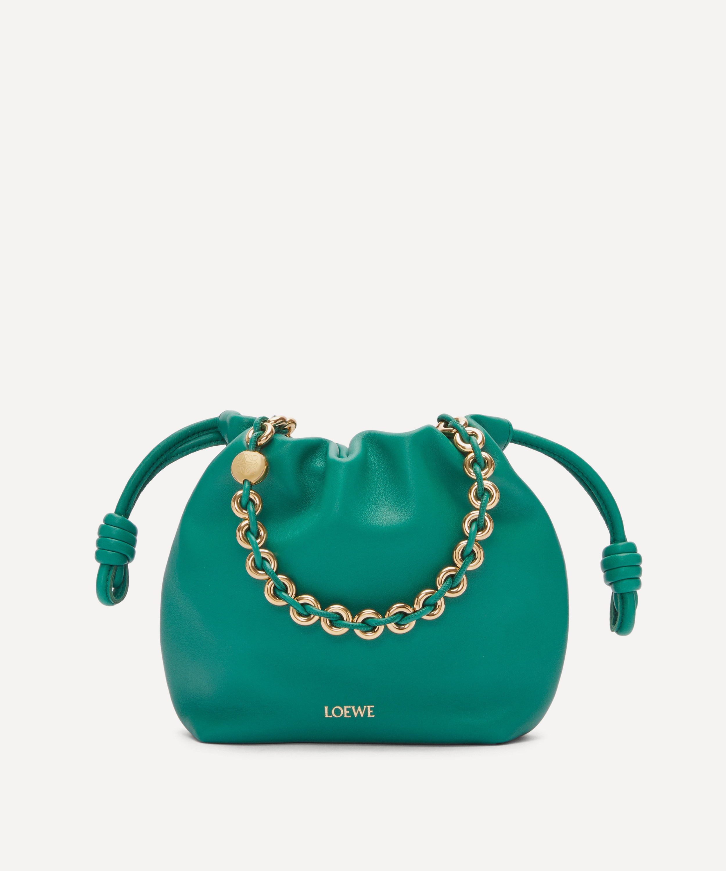 Loewe - Flamenco Mini Leather Clutch Bag image number 0