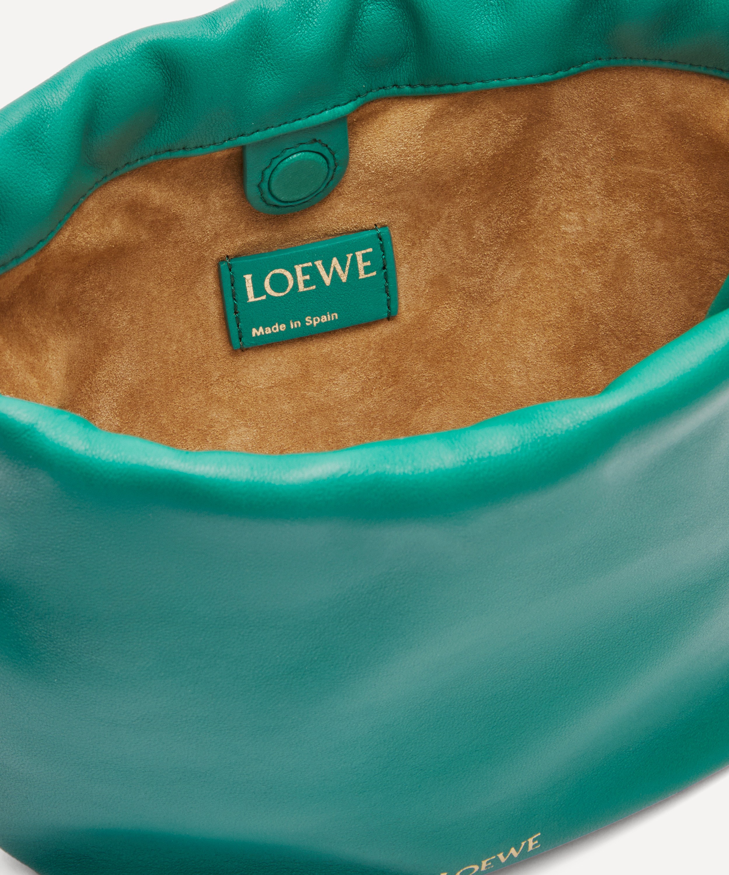 Loewe - Flamenco Mini Leather Clutch Bag image number 7