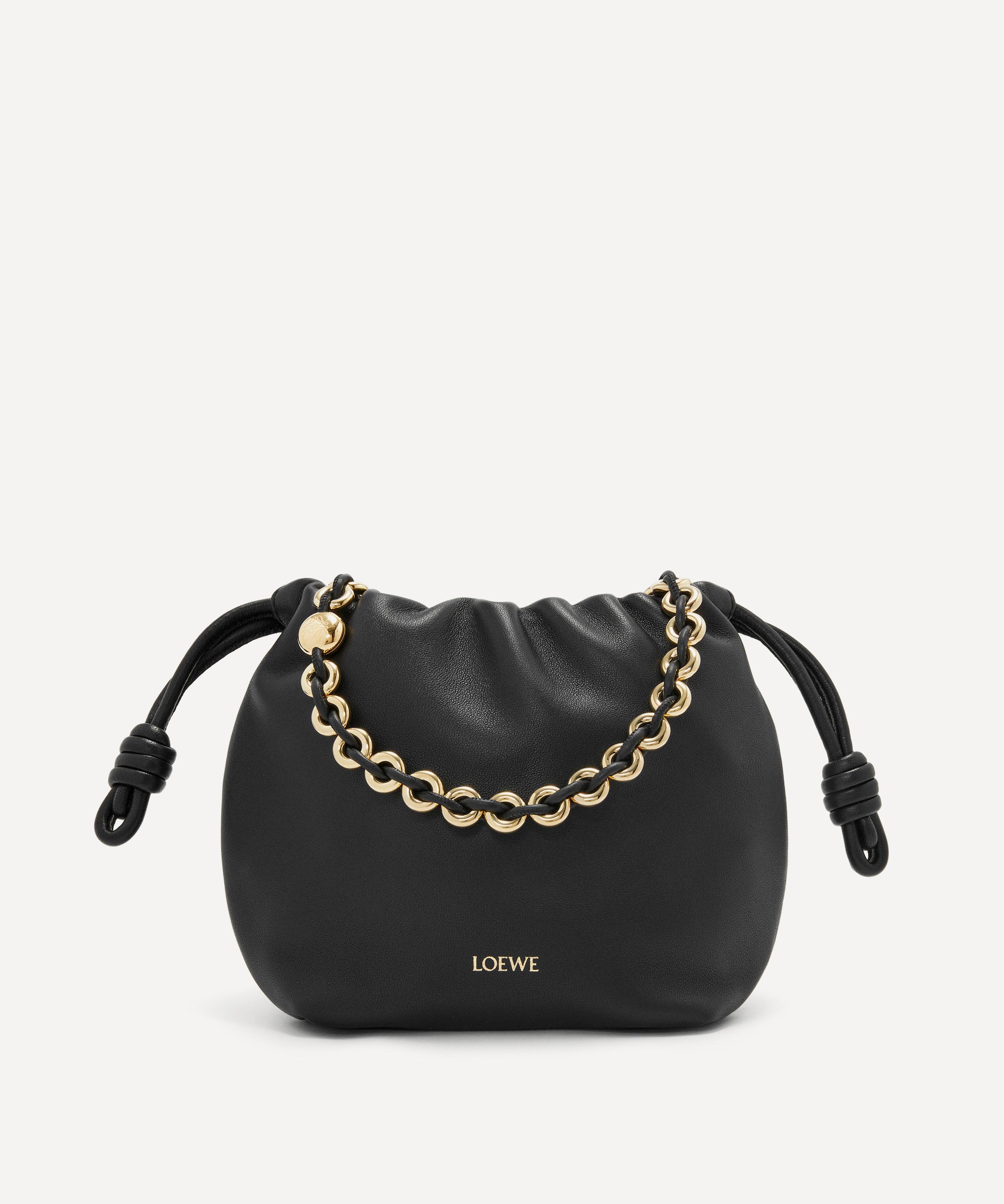 LOEWE - Flamenco Mini Leather Clutch Bag