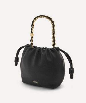 Loewe - Flamenco Mini Leather Clutch Bag image number 3