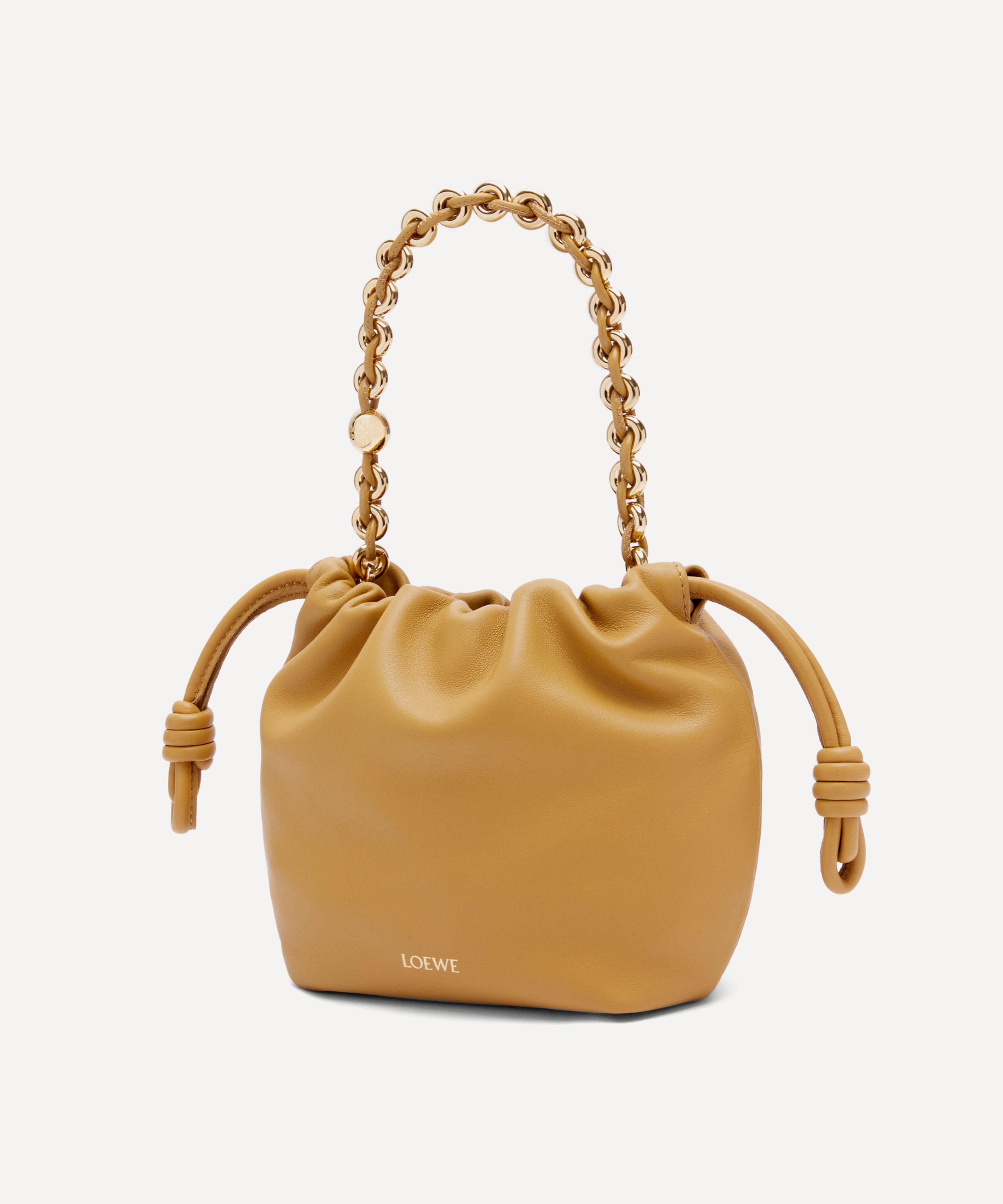 Loewe - Flamenco Mini Leather Clutch Bag image number 3