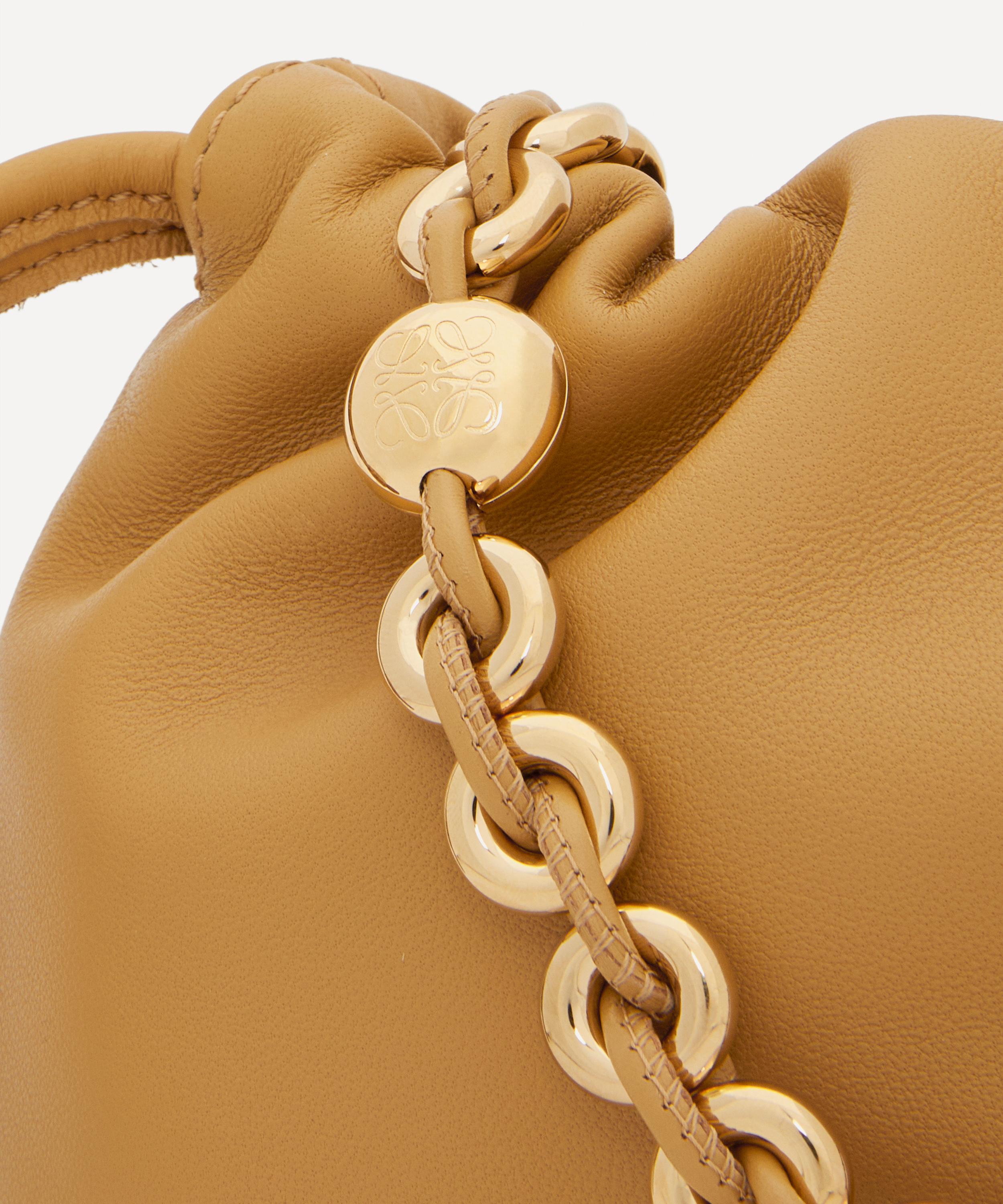 Loewe - Flamenco Mini Leather Clutch Bag image number 5
