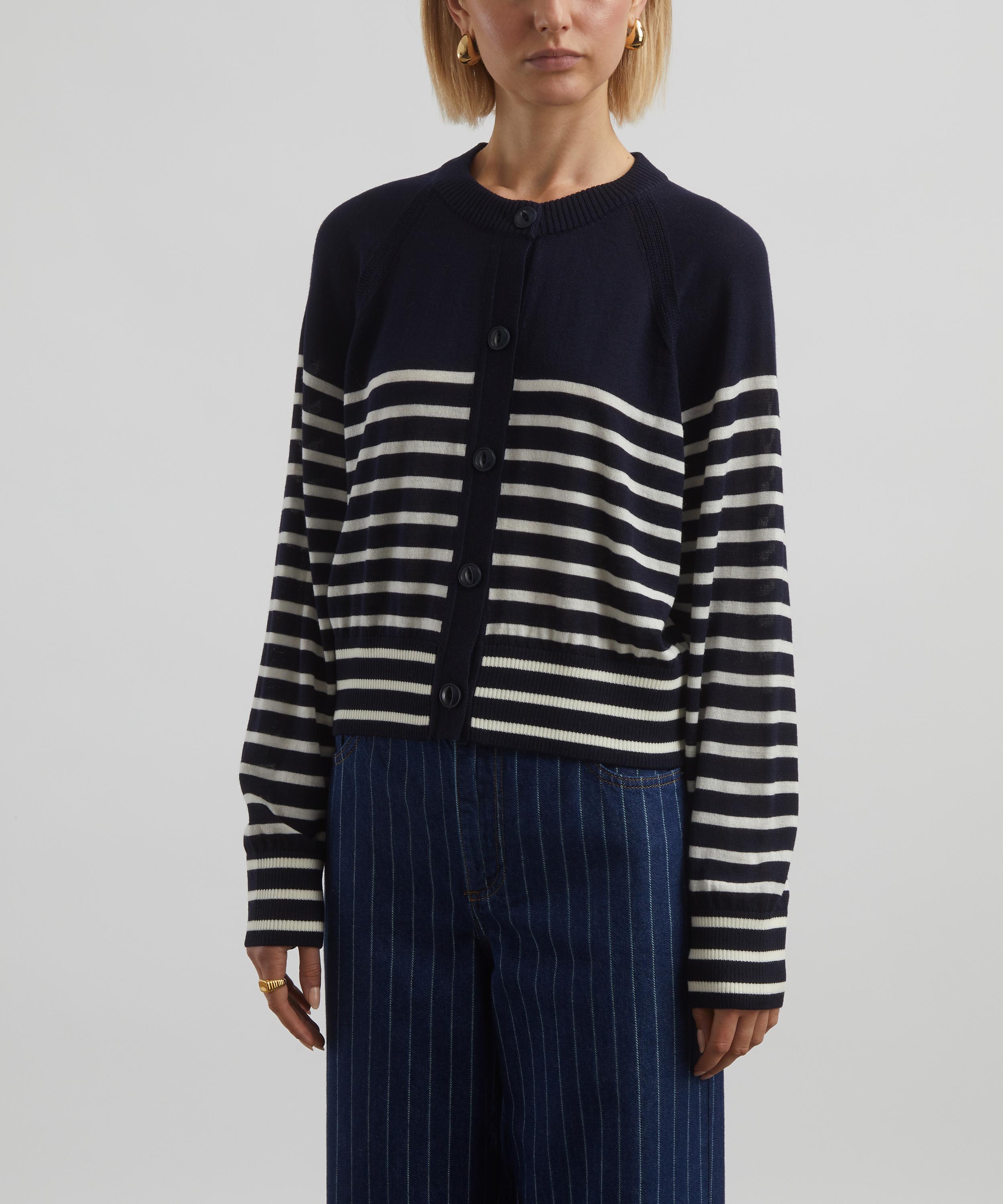 YMC - Foxtail Stripe Cardigan image number 2