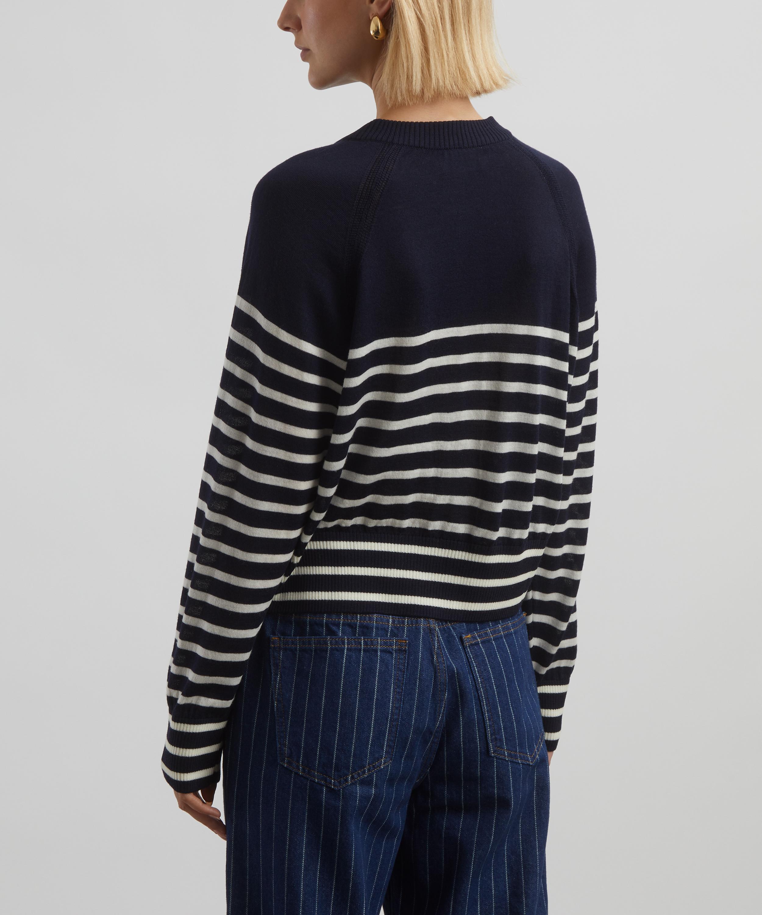 YMC - Foxtail Stripe Cardigan image number 3