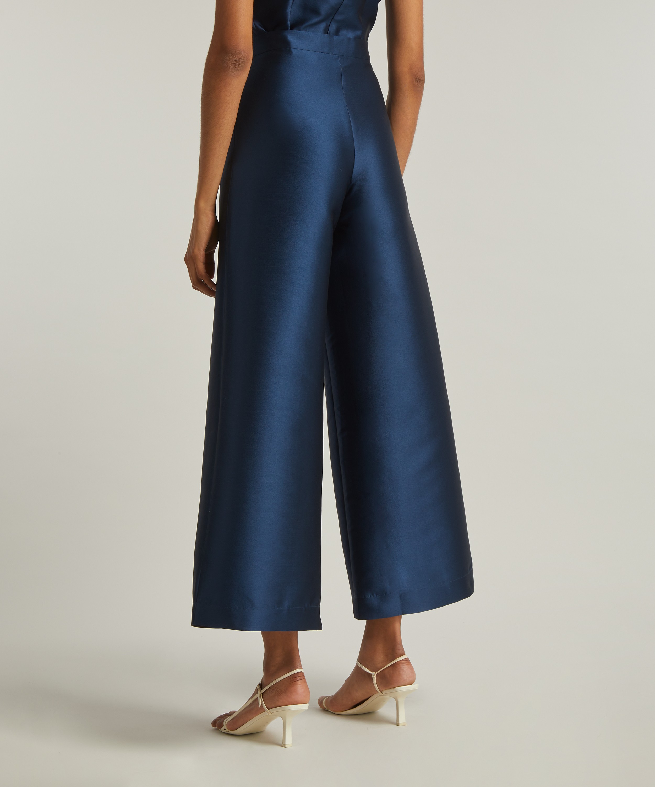 Maria de la Orden - Paradis Silk-Blend Wide Leg Trousers image number 3