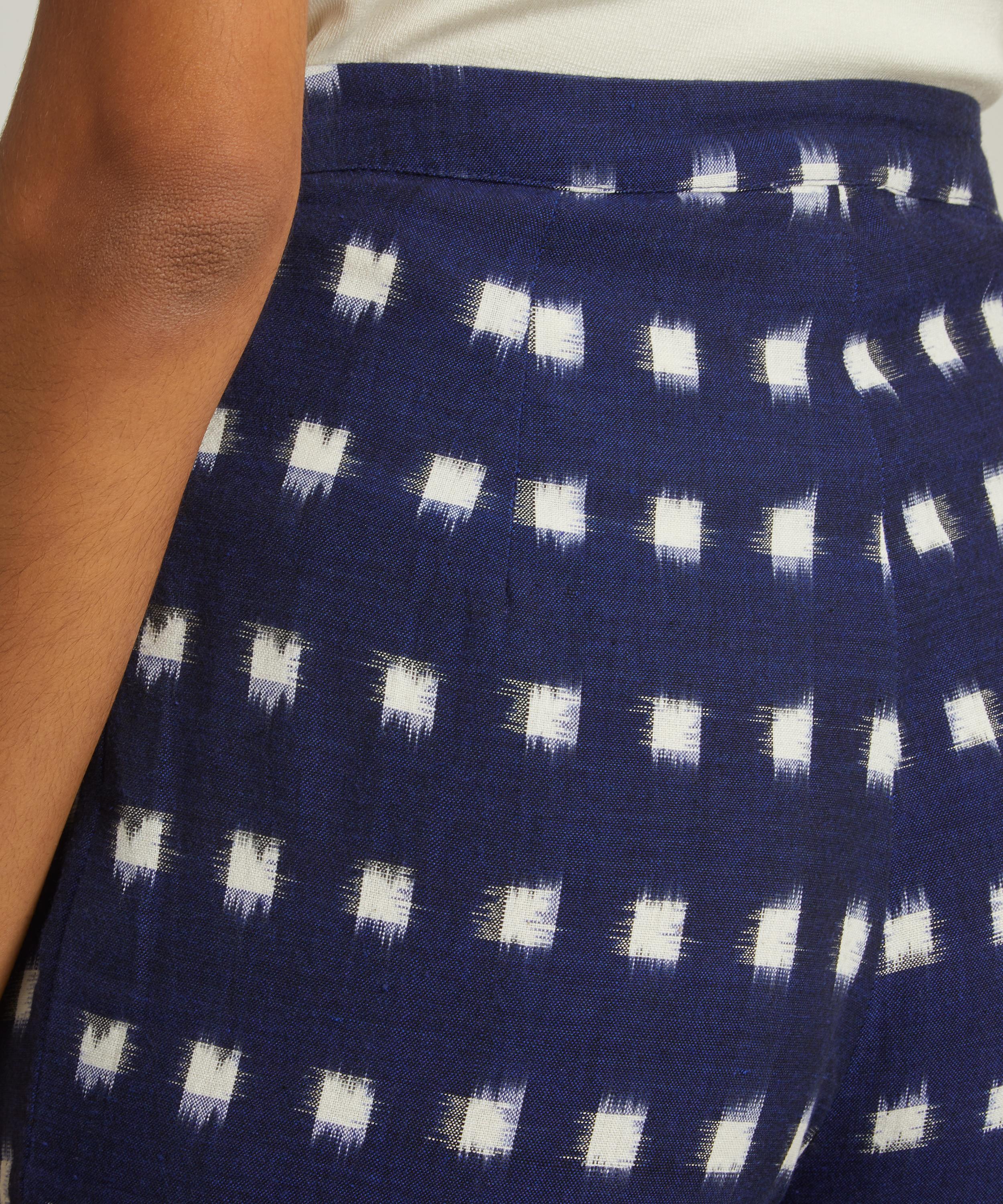 Maria de la Orden - Love Trousers in Ikat Navy image number 4