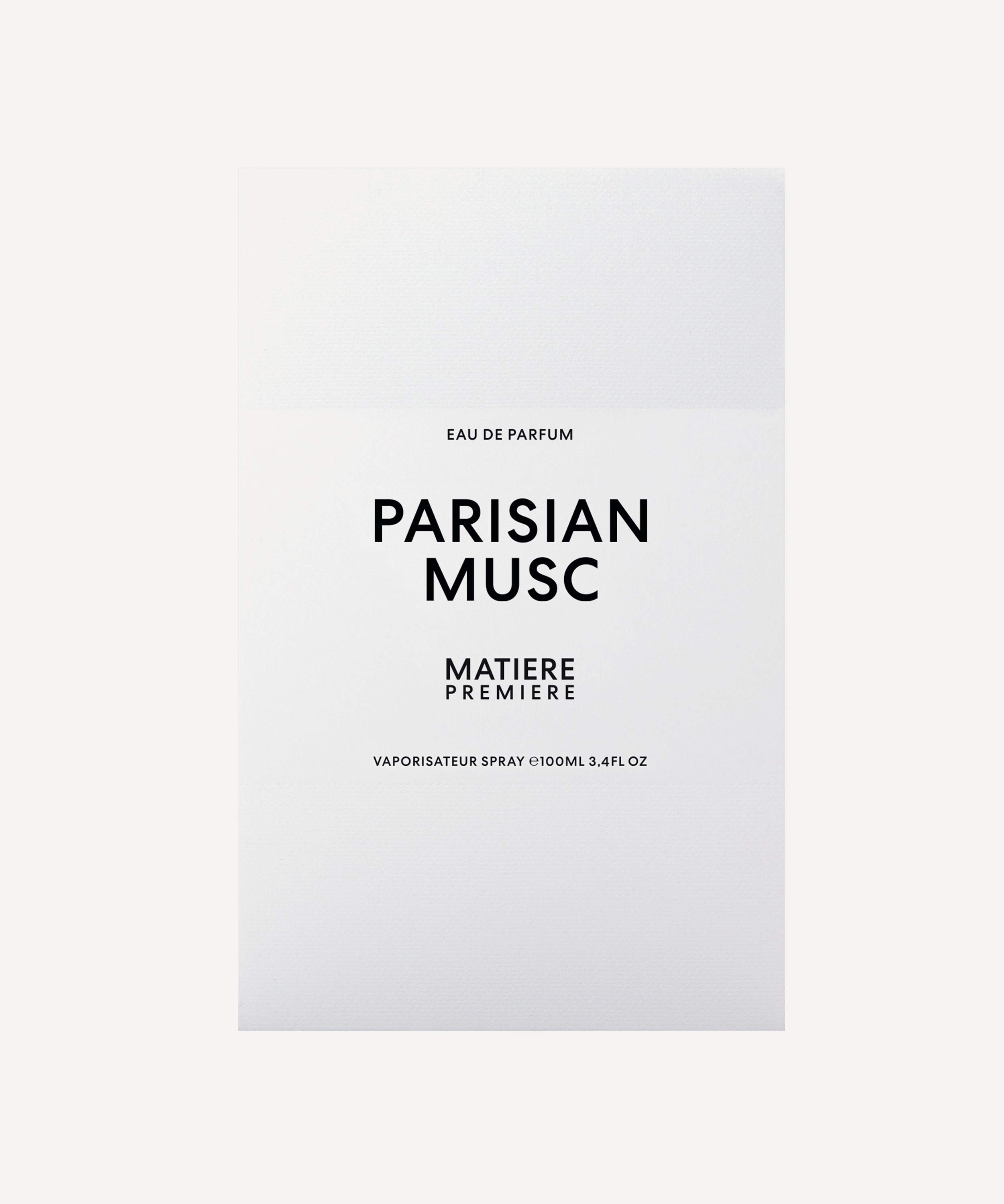 MATIERE PREMIERE - Parisian Musc Eau de Parfum 100ml image number 1