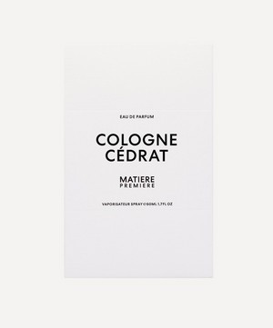 MATIERE PREMIERE - Cologne Cédrat Eau de Parfum 50ml image number 1