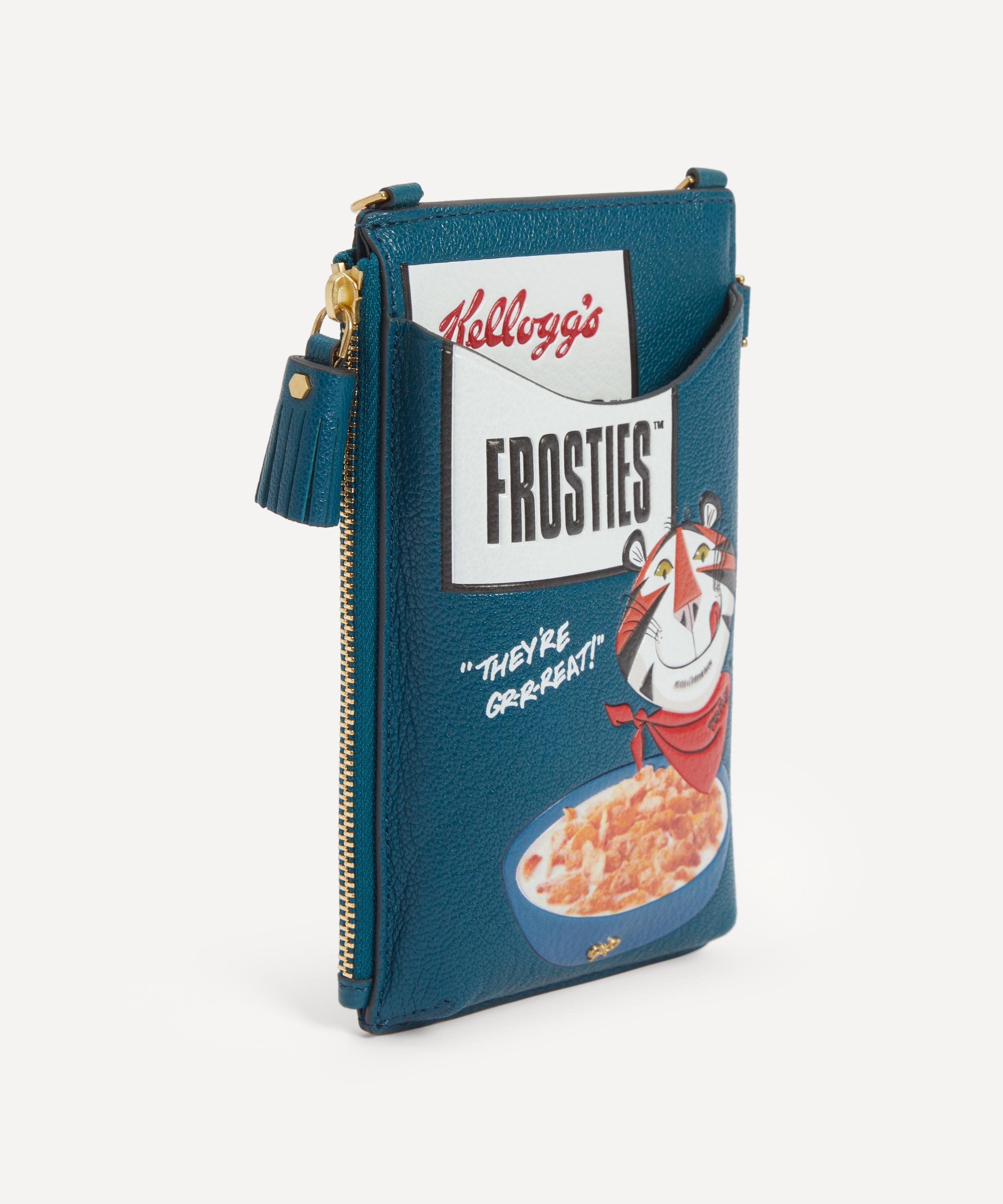 Anya Hindmarch - Frosties Zip Phone Pouch on Strap image number 1