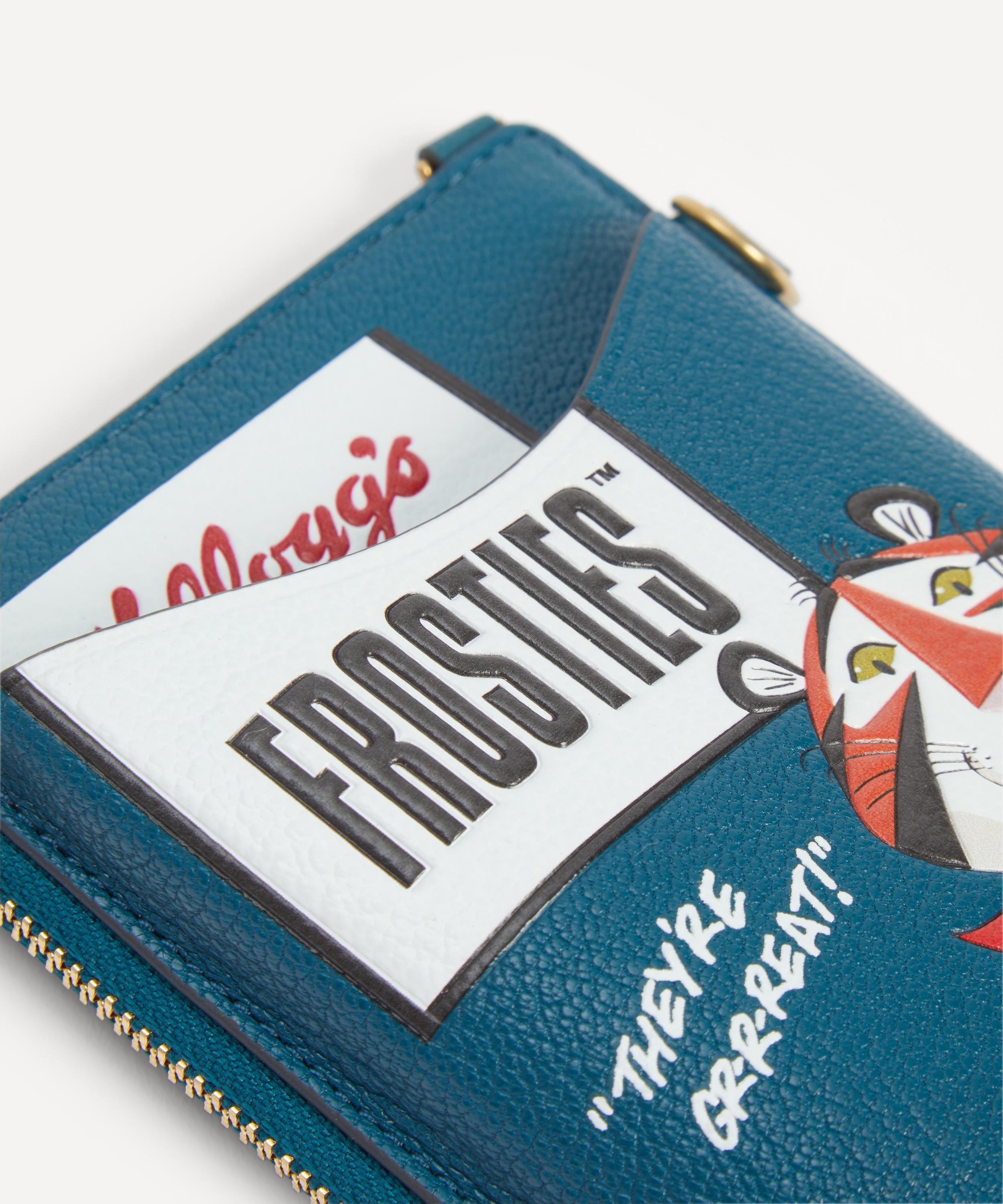 Anya Hindmarch - Frosties Zip Phone Pouch on Strap image number 3