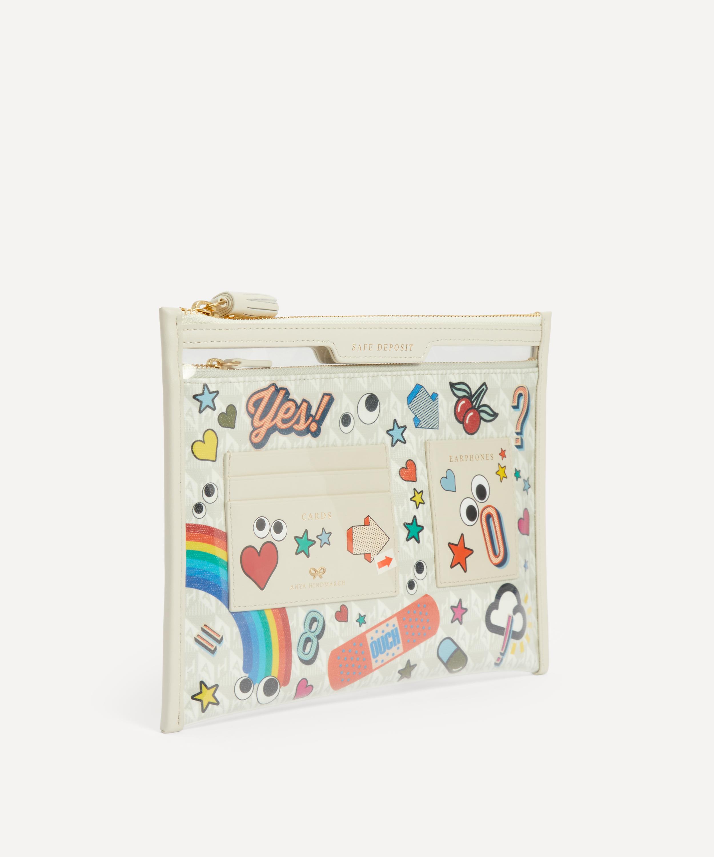 Anya Hindmarch - All Over Stickers Safe Deposit Case image number 1