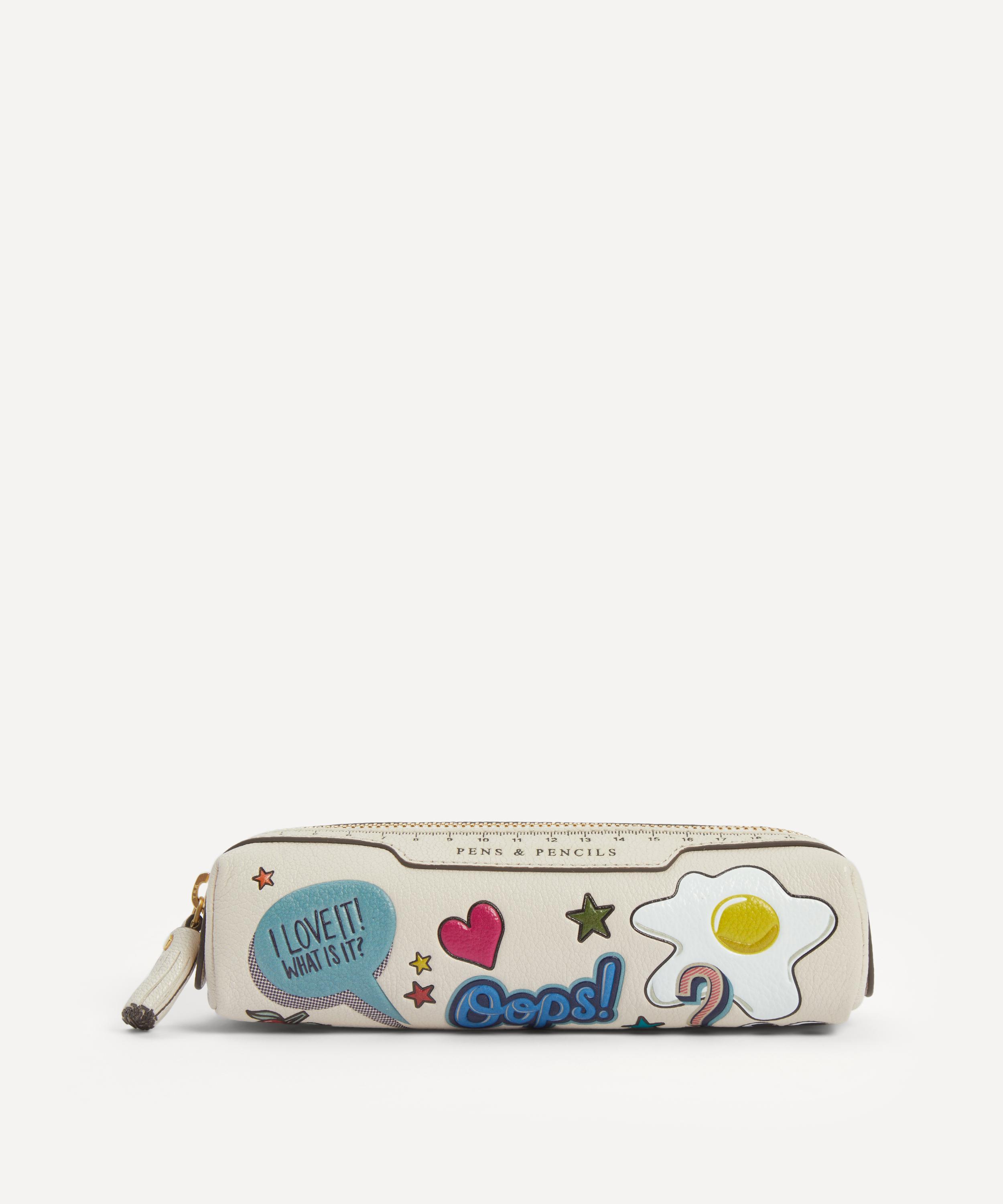 Anya Hindmarch - All Over Stickers Pencil Case image number 0