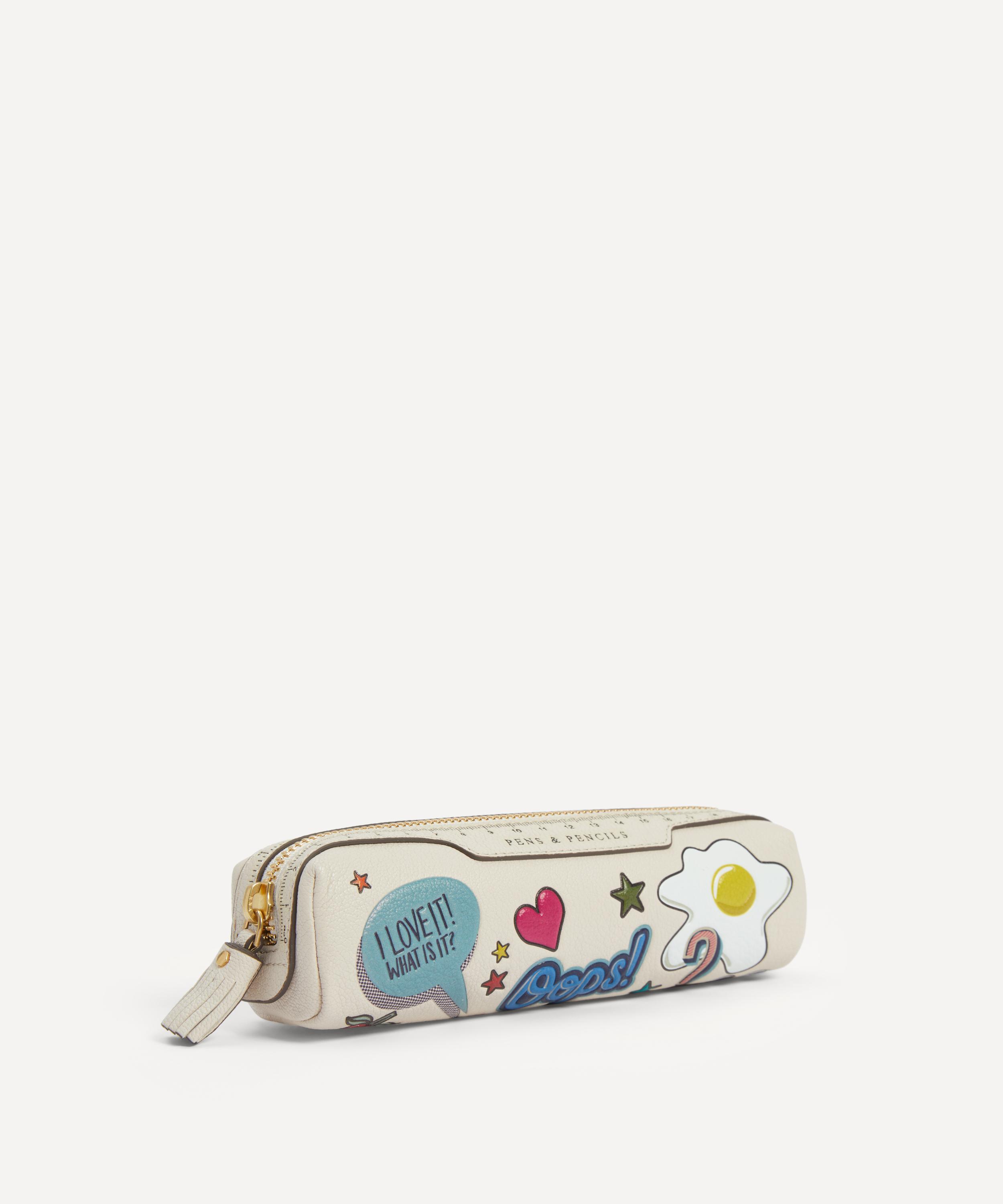 Anya Hindmarch - All Over Stickers Pencil Case image number 1