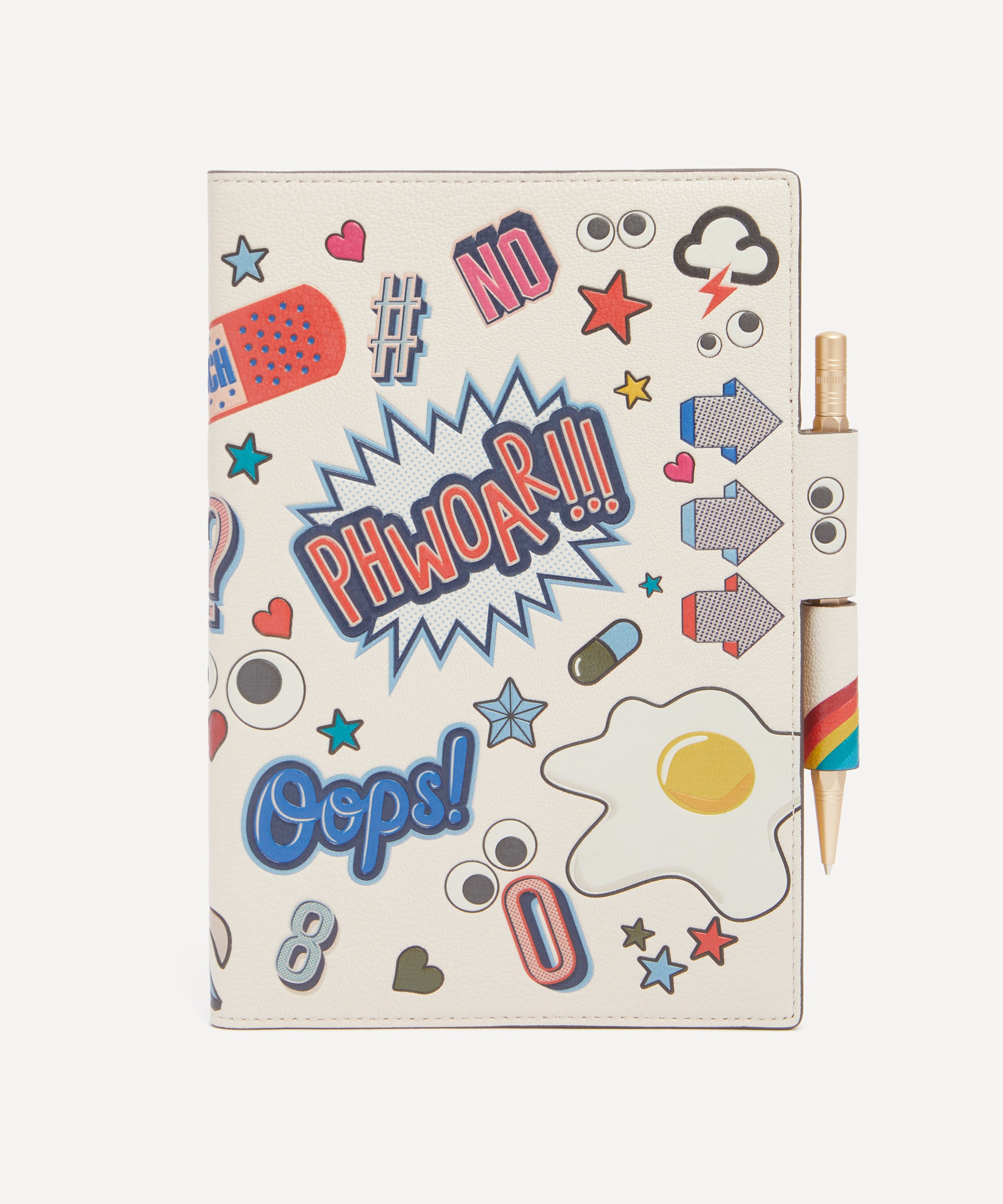 Anya Hindmarch - All Over Stickers A5 Journal image number 0