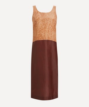 UMBER POSTPAST - Salt Dyed Sleeveless Dress image number 0