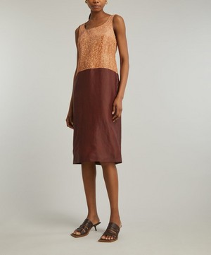 UMBER POSTPAST - Salt Dyed Sleeveless Dress image number 2