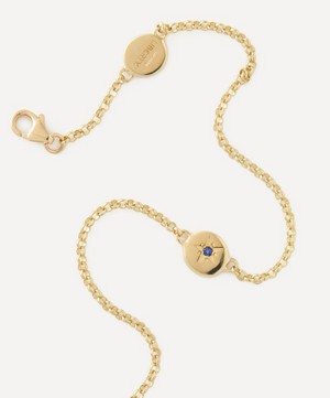 Liberty - 9ct Gold Ianthe Star Blue Sapphire Bracelet image number 2
